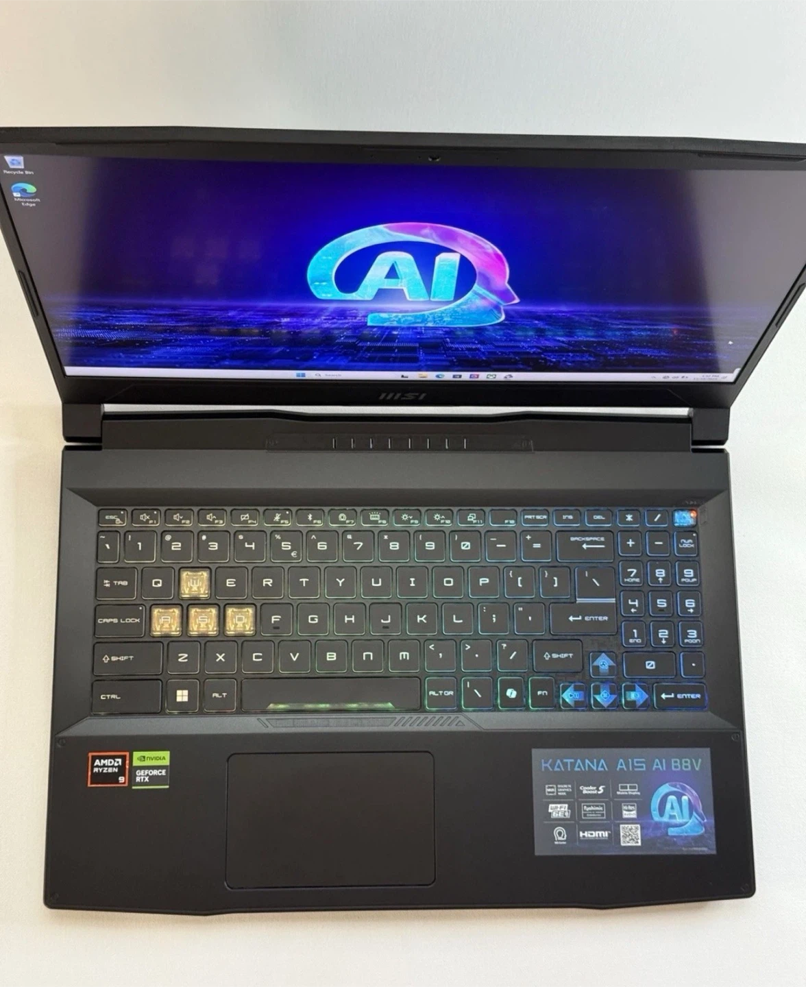 MSI Katana A15 AI - 15.6" Gaming Laptop (Brand New Condition) - photo 2