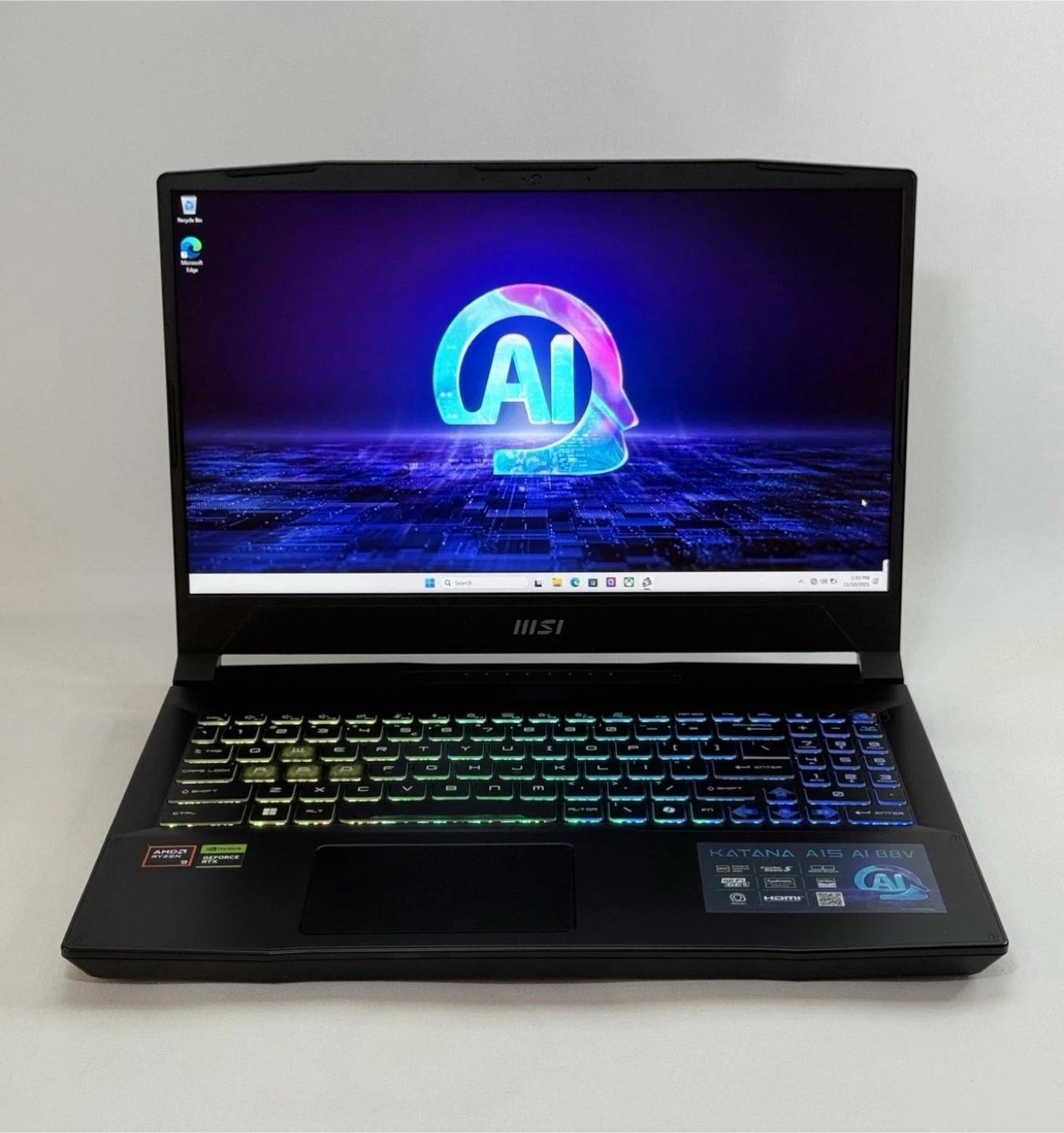 MSI Katana A15 AI - 15.6" Gaming Laptop (Brand New Condition)