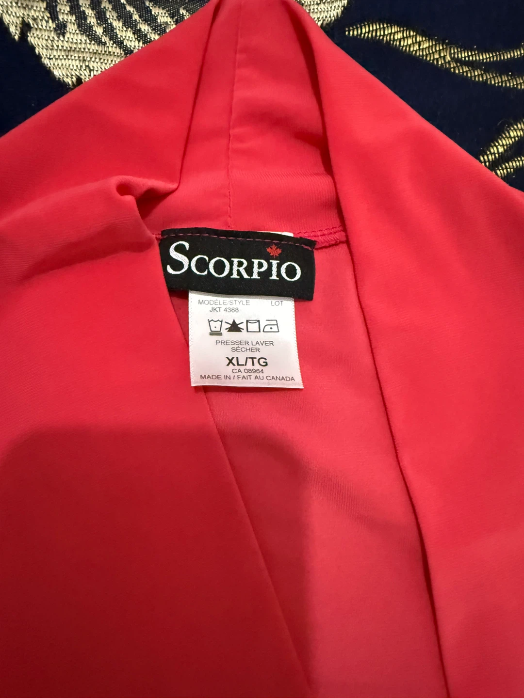 Scorpio Pink Cardigan Jacket - Size XL/TG - photo 3