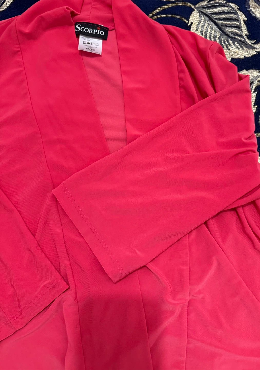 Scorpio Pink Cardigan Jacket - Size XL/TG - photo 4