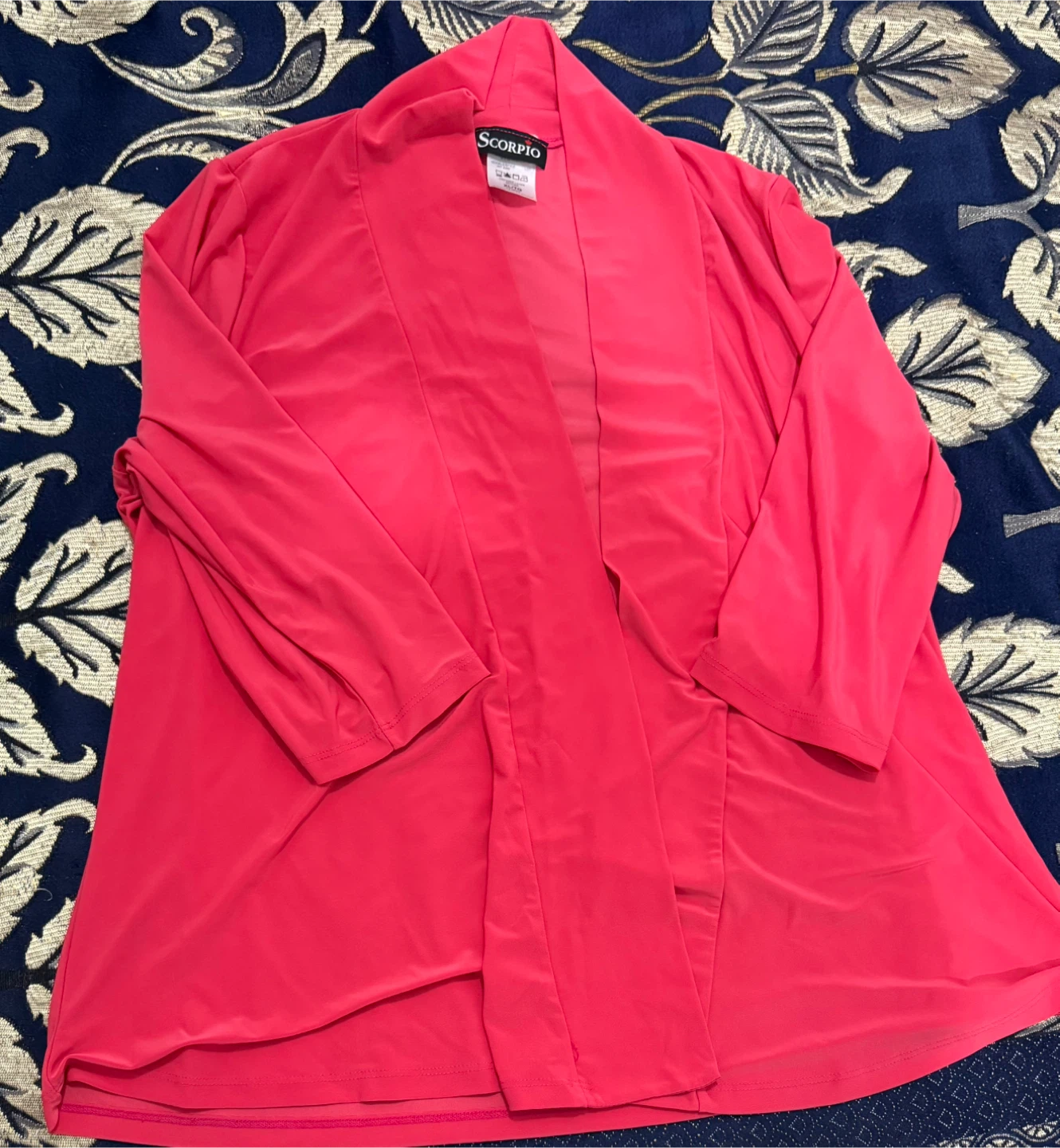Scorpio Pink Cardigan Jacket - Size XL/TG - photo 2