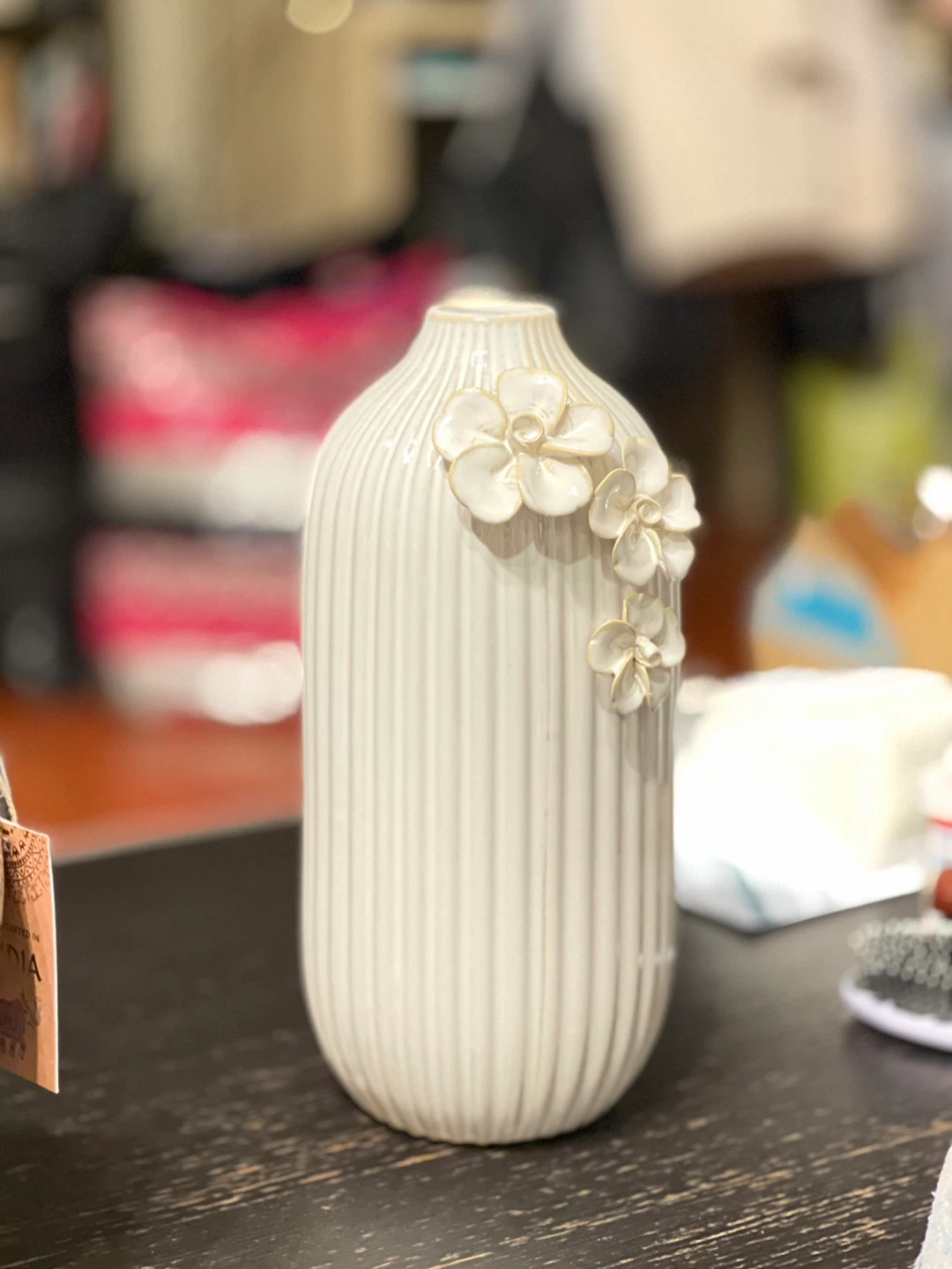 Floral Ceramic Vase - Home Decor - photo 2