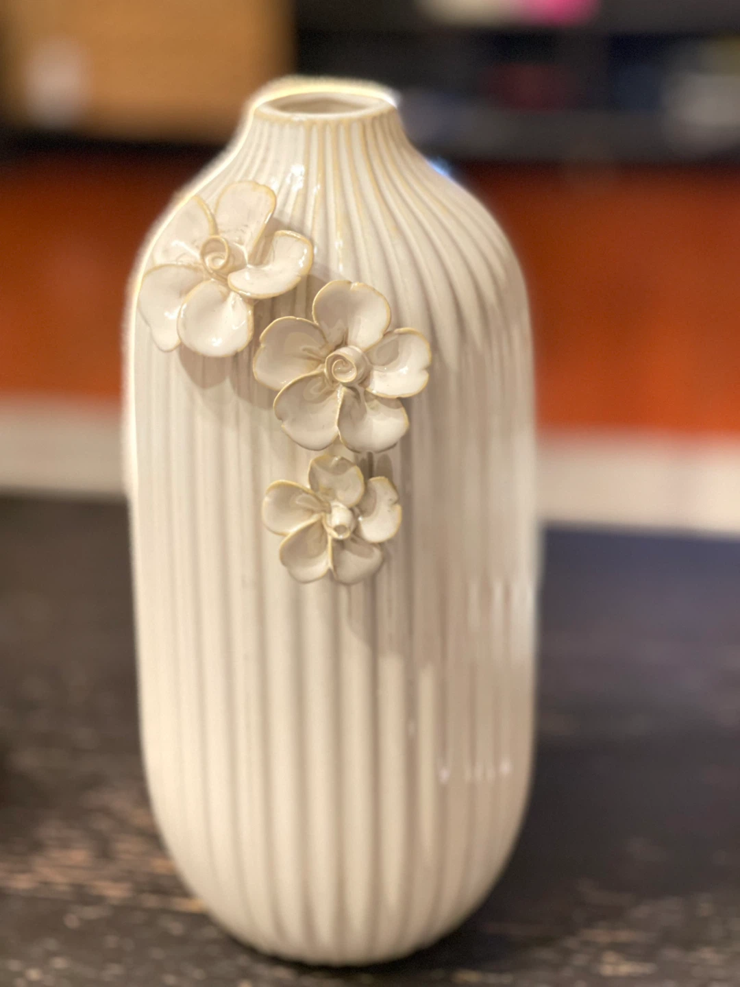Floral Ceramic Vase - Home Decor