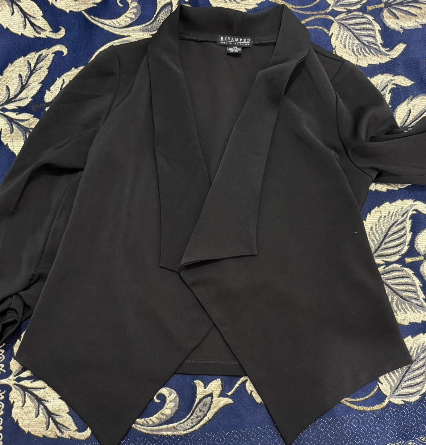 Revamped Premium Collection Black Blazer - Size L - photo 3