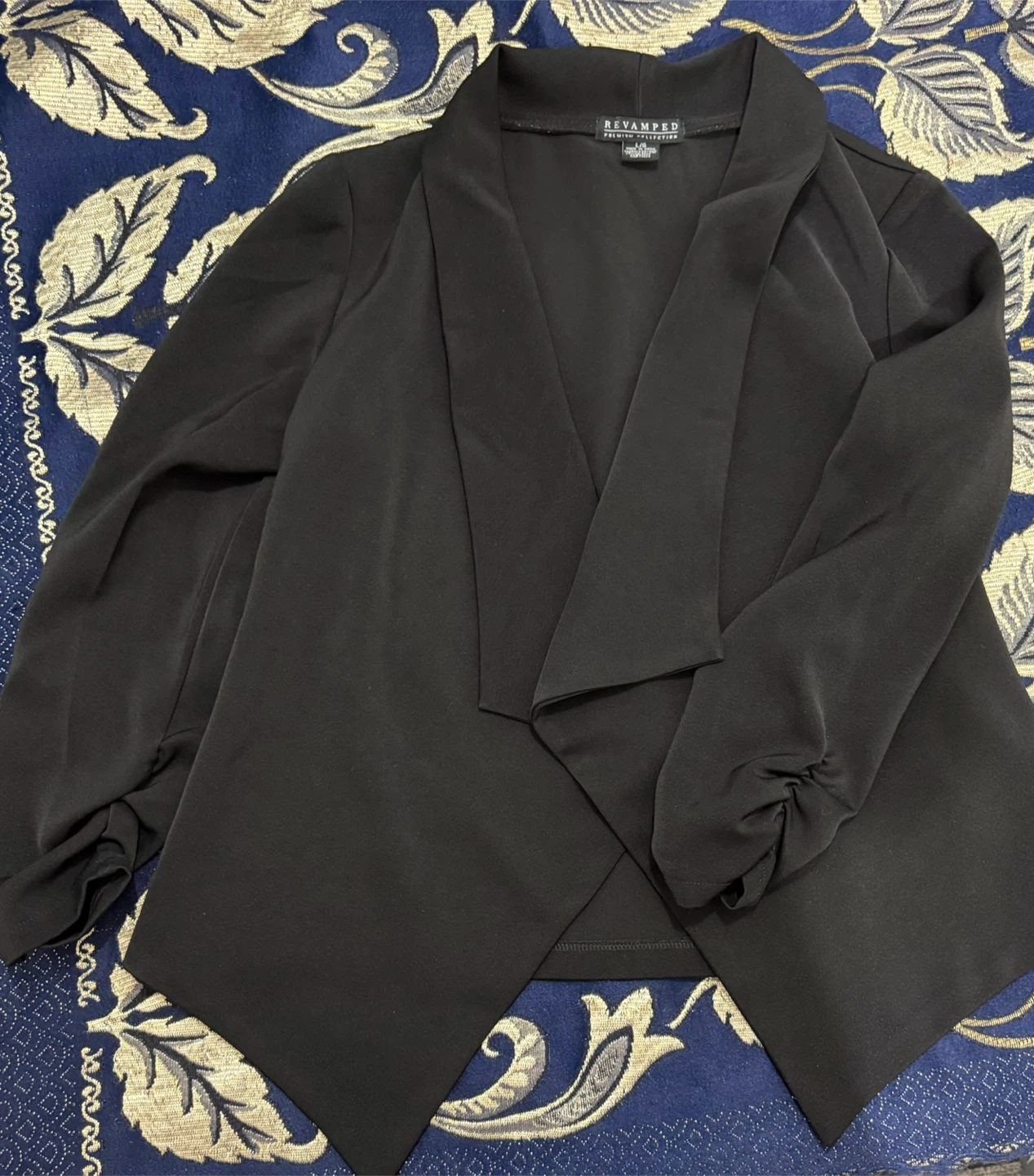Revamped Premium Collection Black Blazer - Size L - photo 2