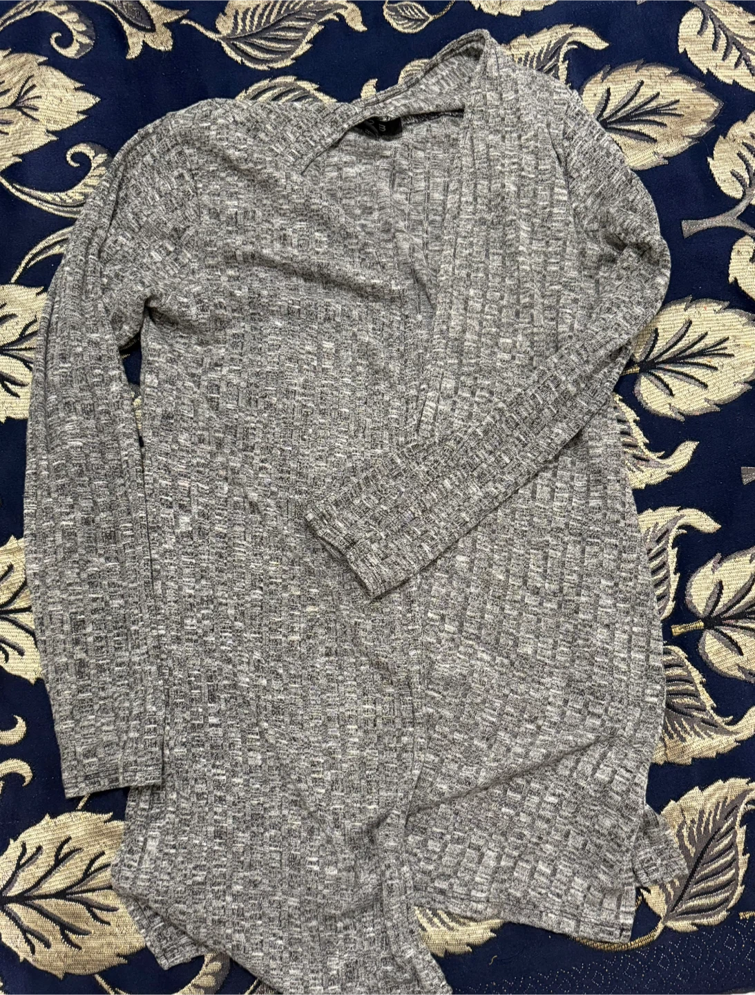 U2B Grey Knit Cardigan - Size M - photo 2