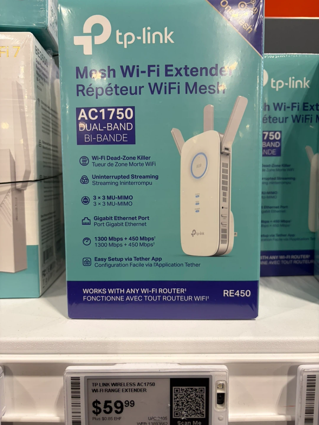 TP-Link AC1750 Dual-Band WiFi Extender - New in Box! - photo 4