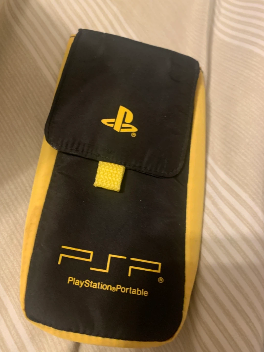 PSP PlayStation Portable Case - Black & Yellow