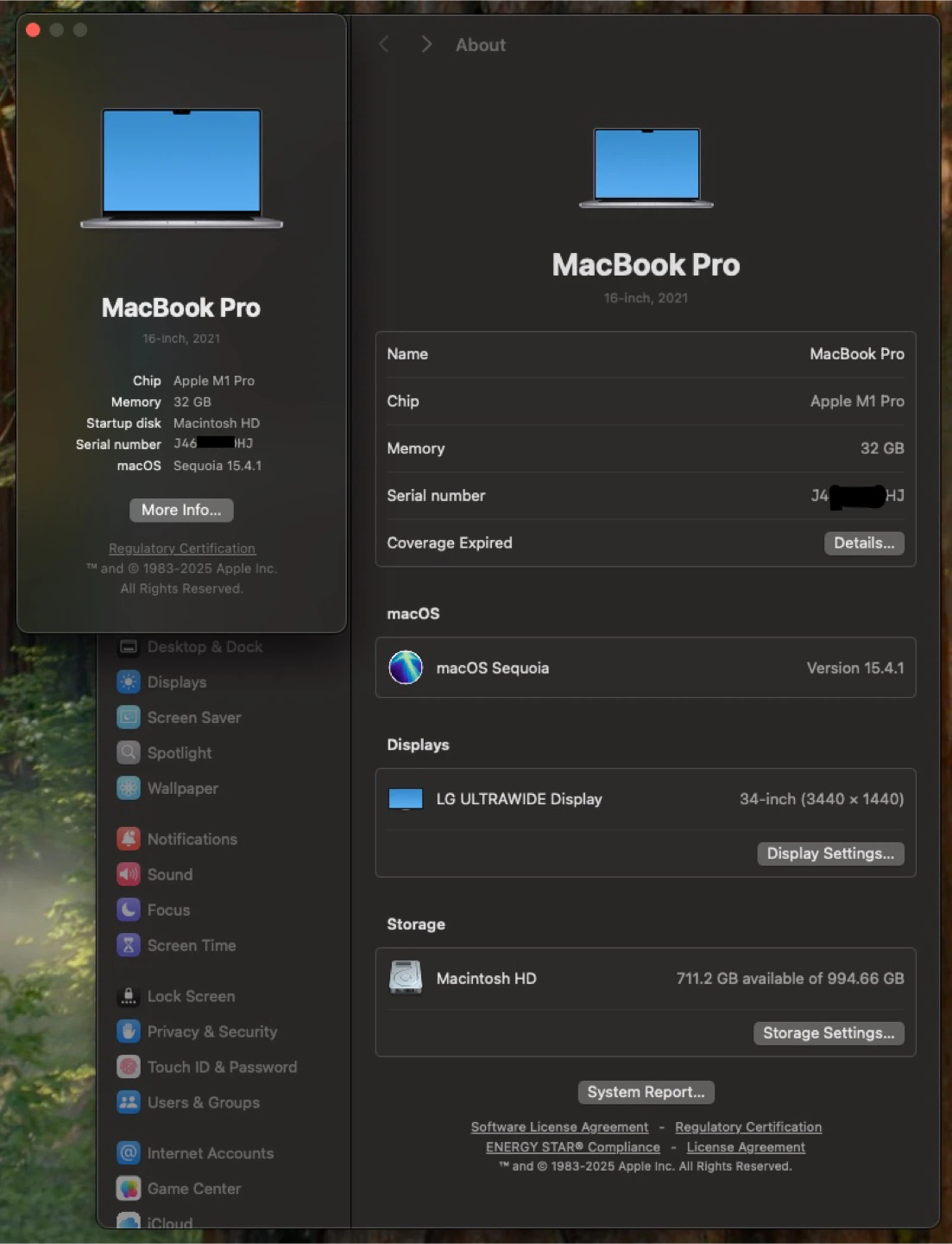 MacBook Pro 16” 2021 M1 Pro | 32GB RAM | 1TB SSD - photo 5