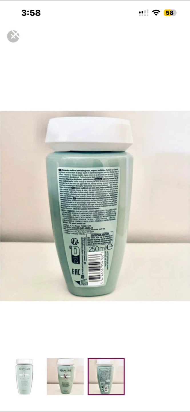 Kérastase Spécifique Bain Divalent Shampoo 8.5oz - photo 3