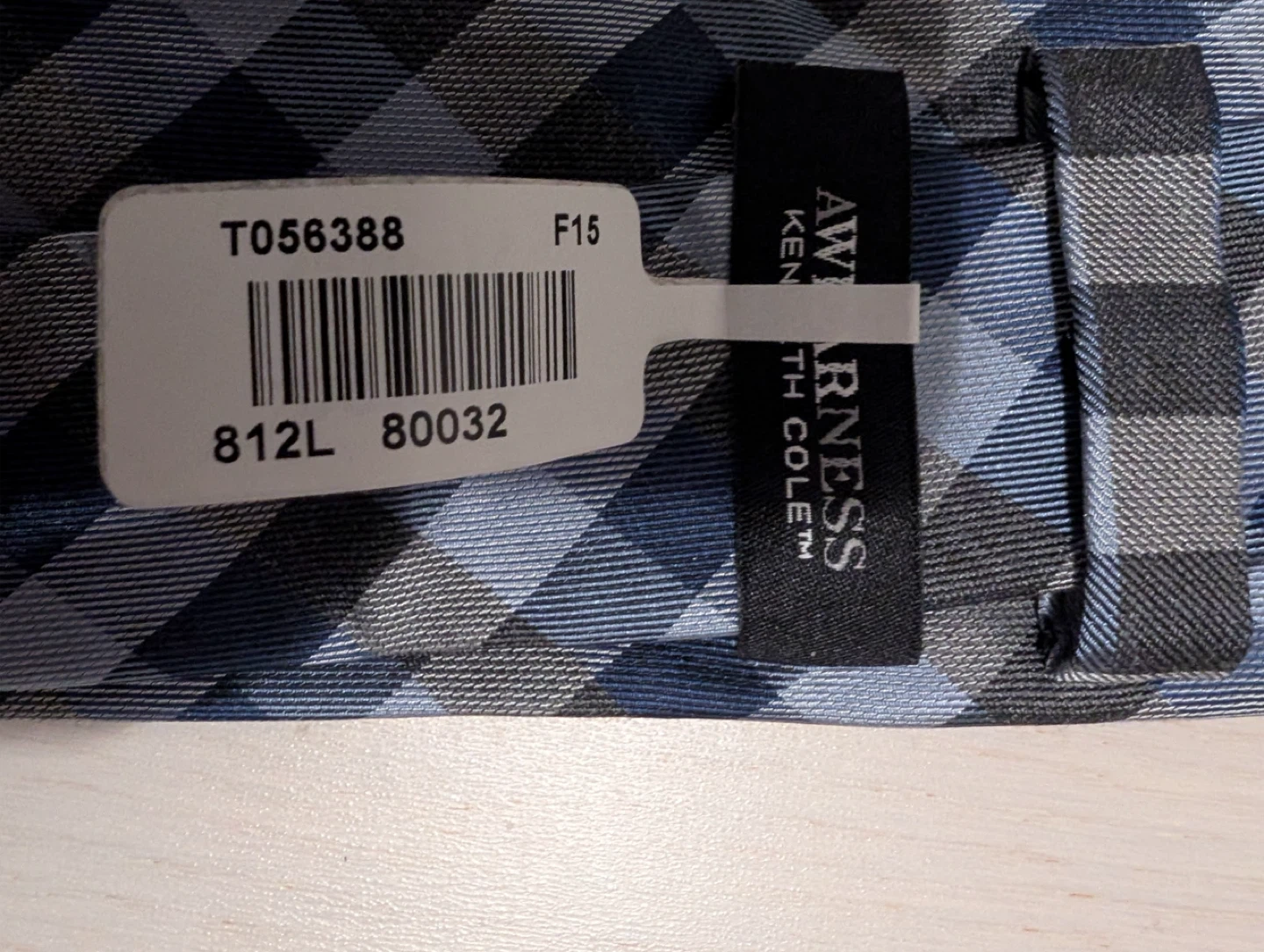 Kenneth Cole Reaction Tie - Blue Plaid - photo 2