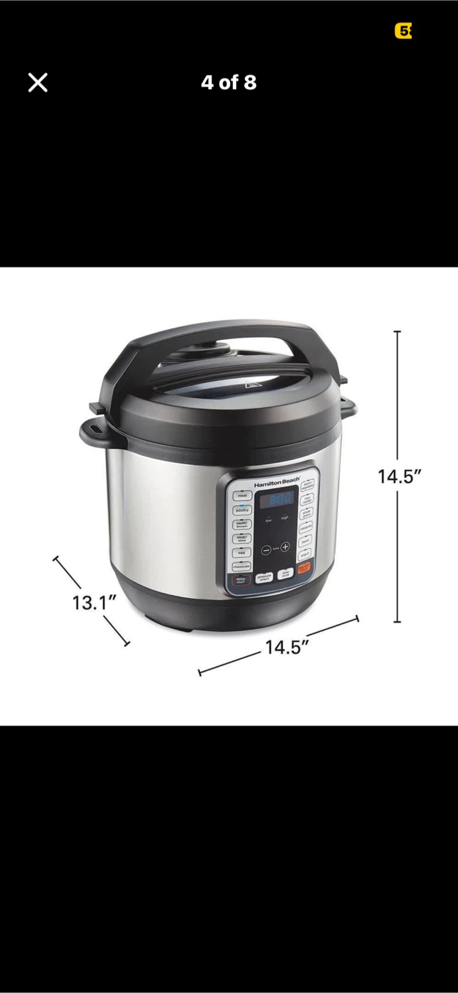 Hamilton Beach Digital Multi Cooker - photo 4