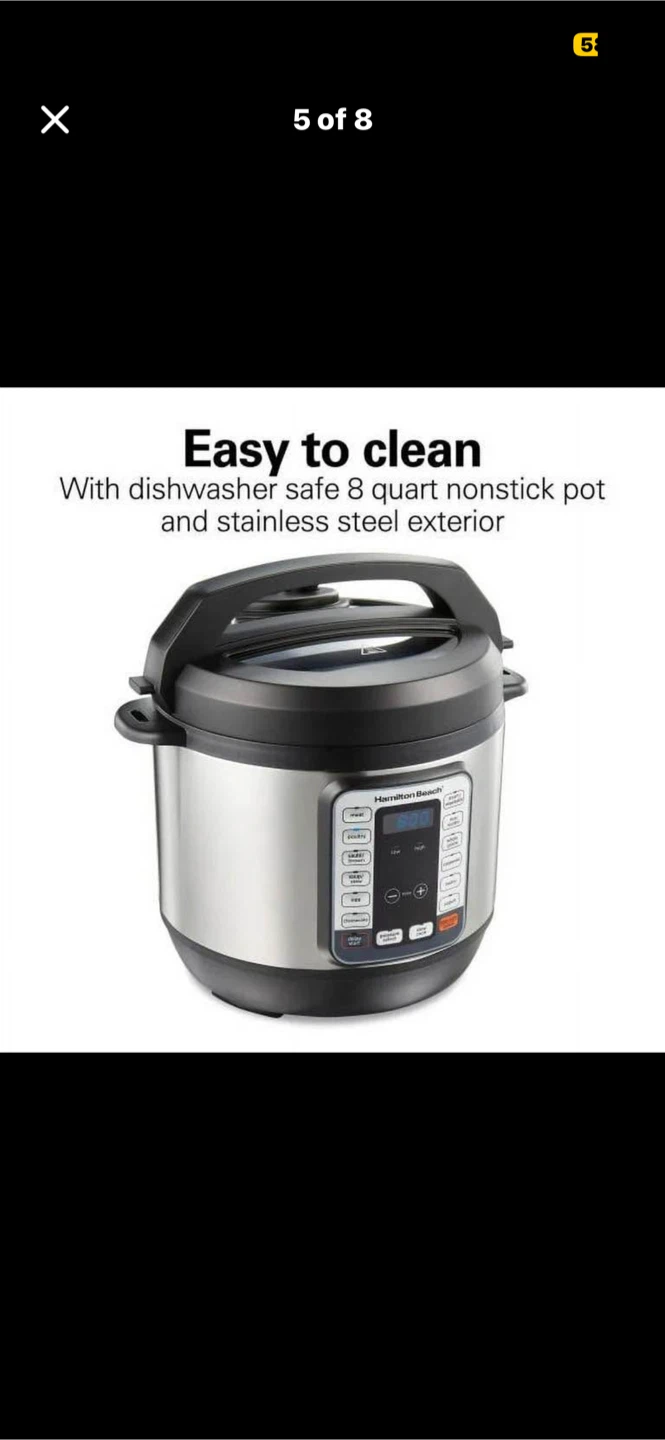 Hamilton Beach Digital Multi Cooker - photo 5