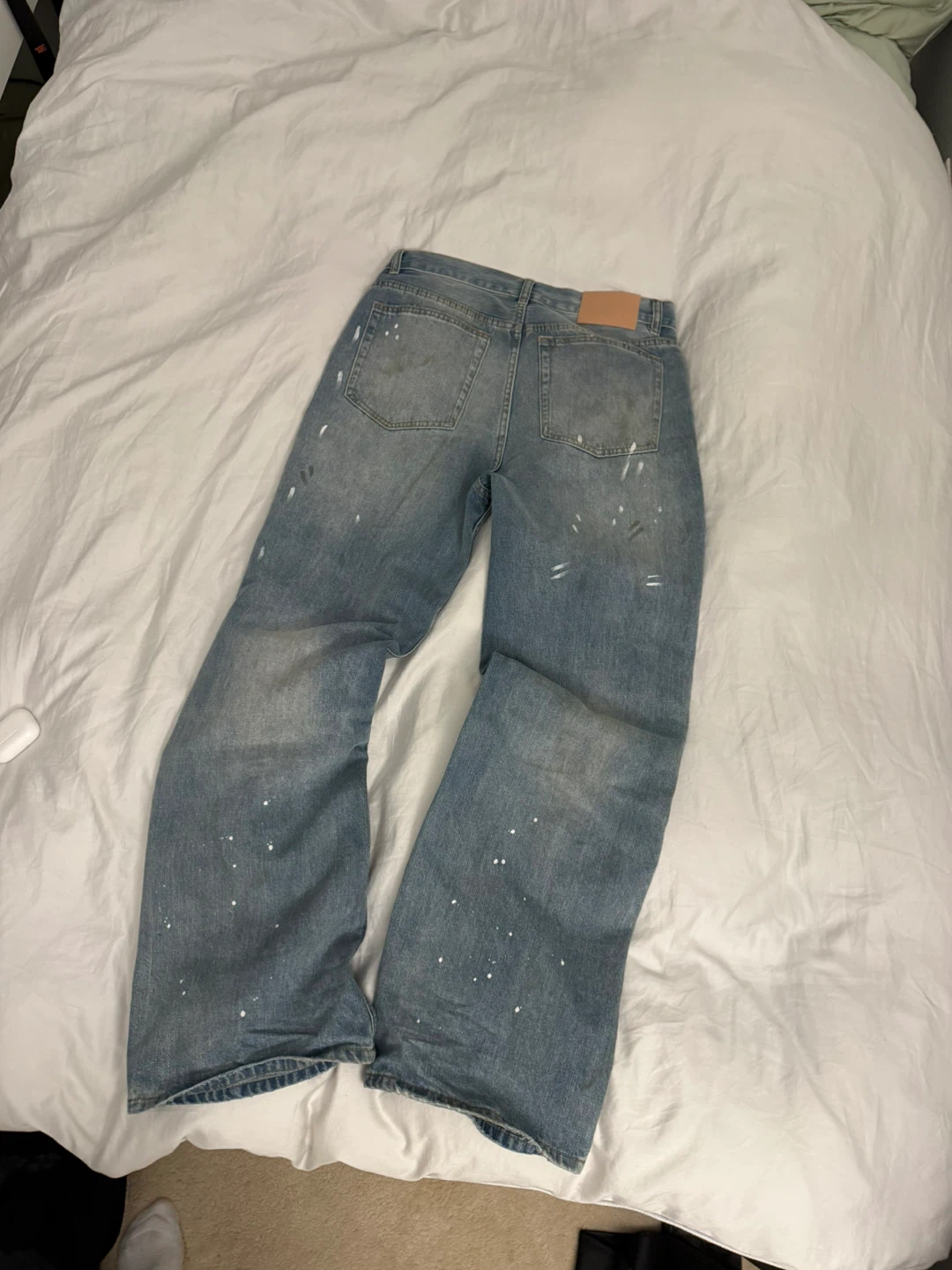 Acne Studios paint denim pants - photo 2