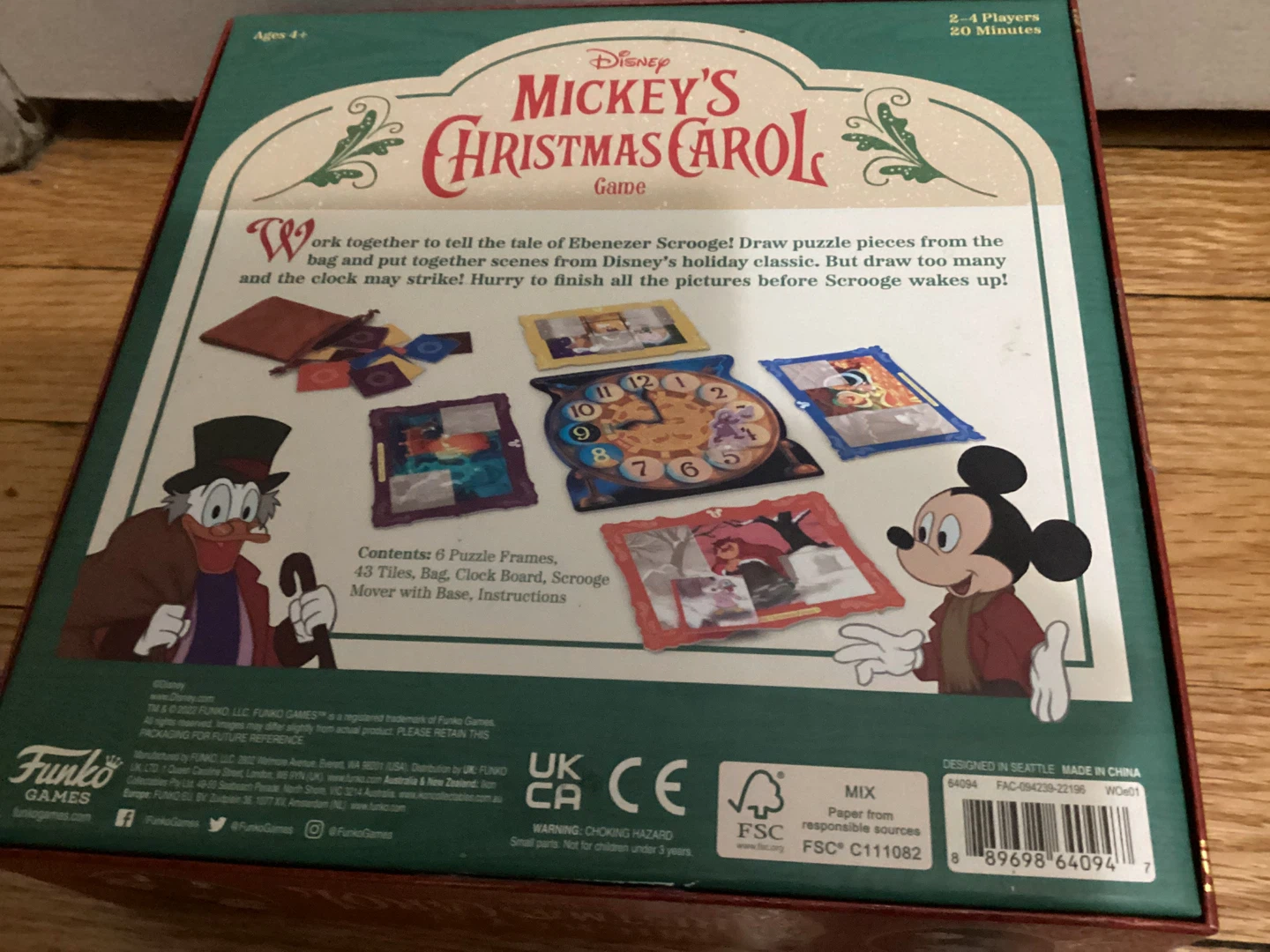 Disney Mickey's Christmas Carol Game - photo 2