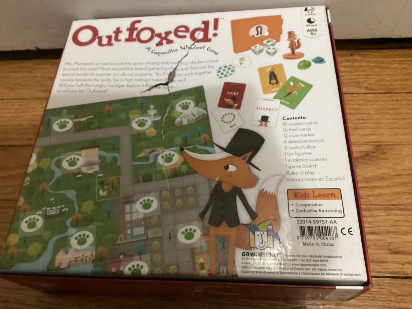 Outfoxed! A Cooperative Whodunit Game - photo 2