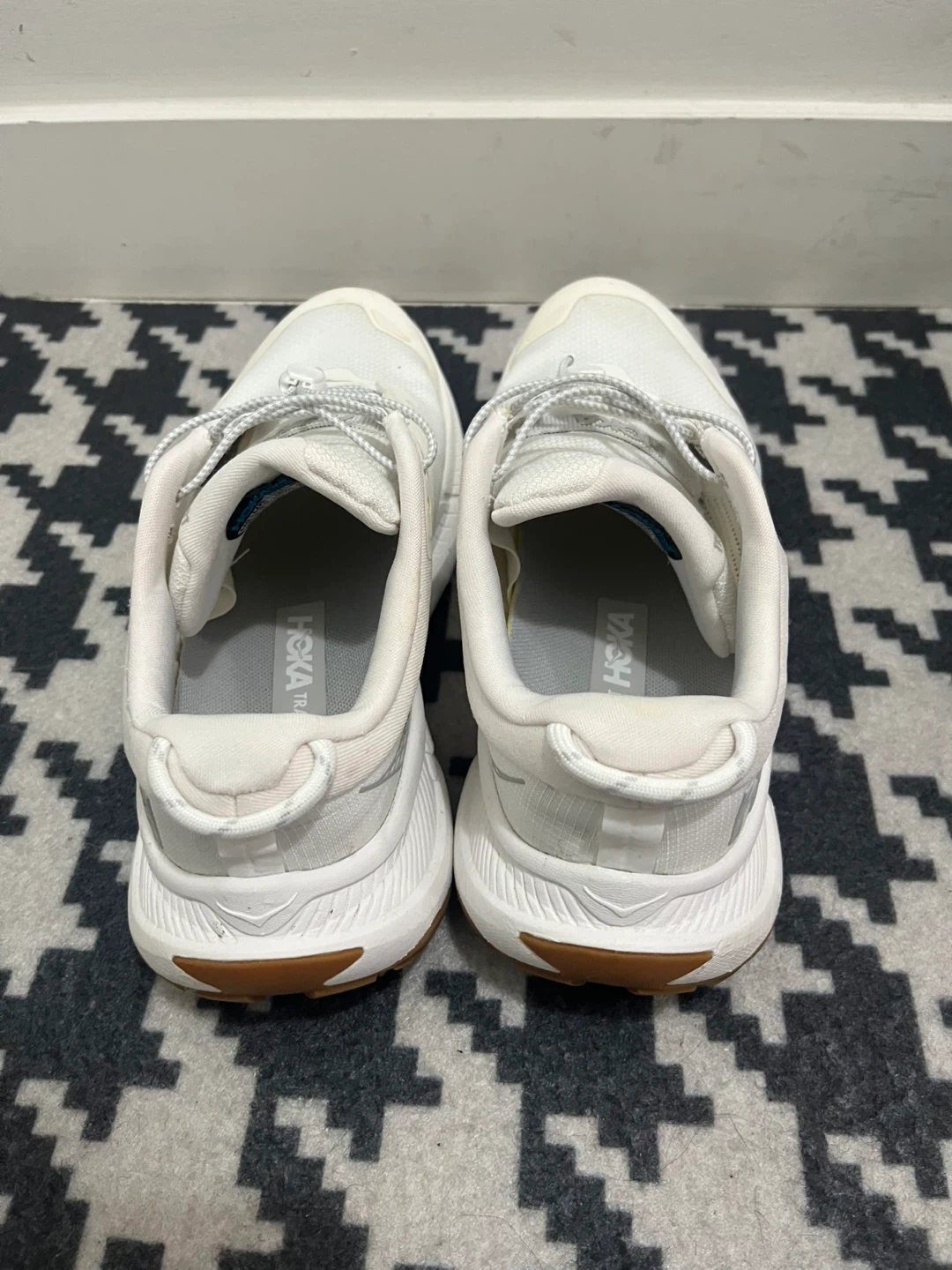 Hoka Transport White Sneakers - photo 4