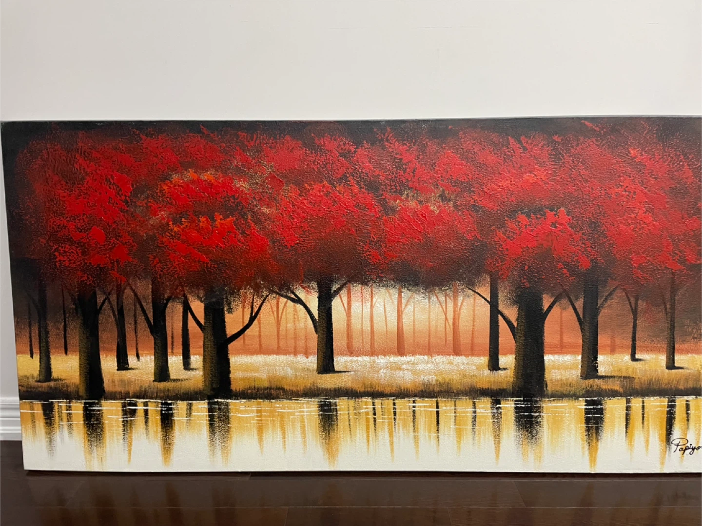 Red Trees Painting - photo 2