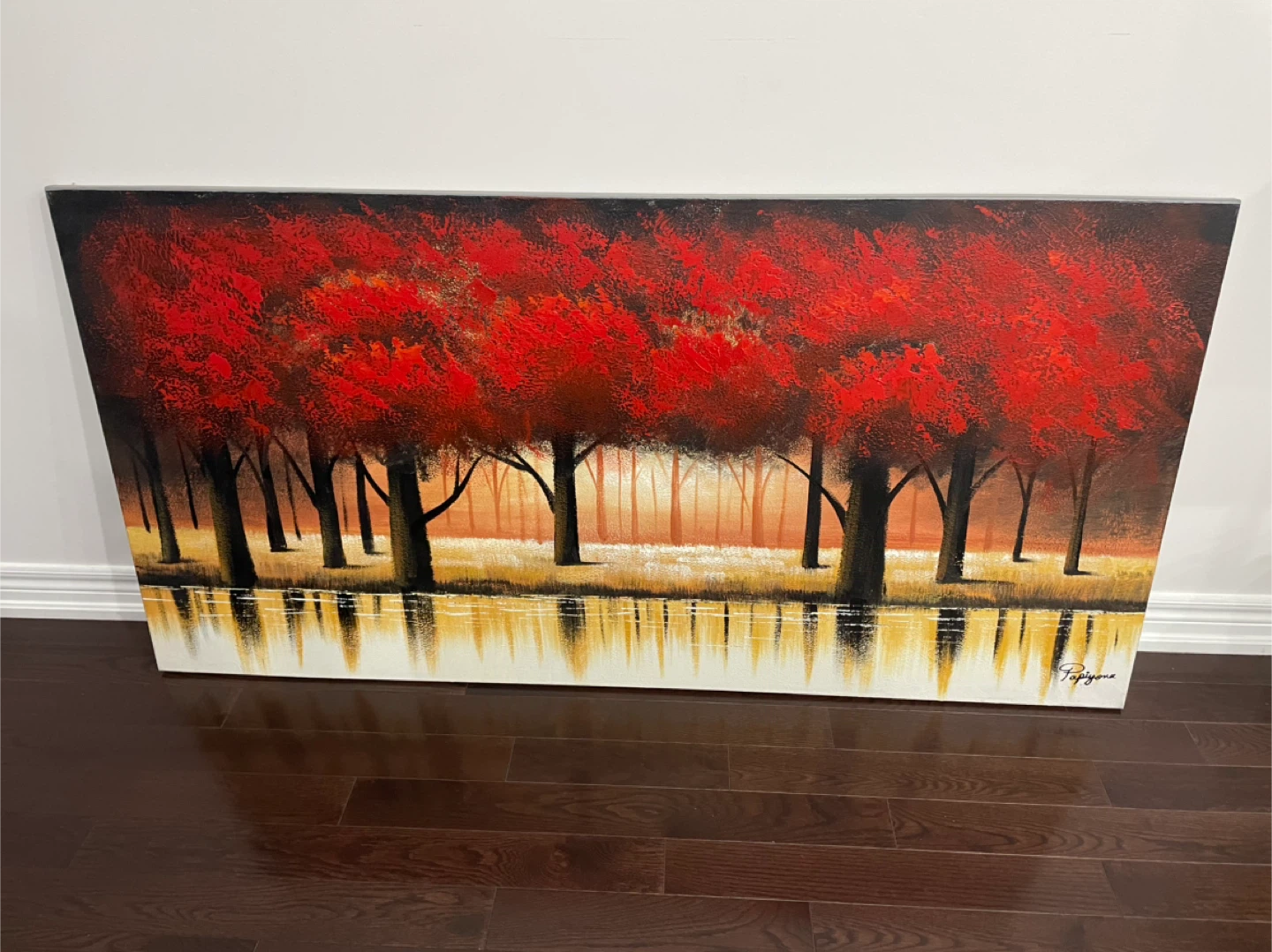 Red Trees Painting - photo 3
