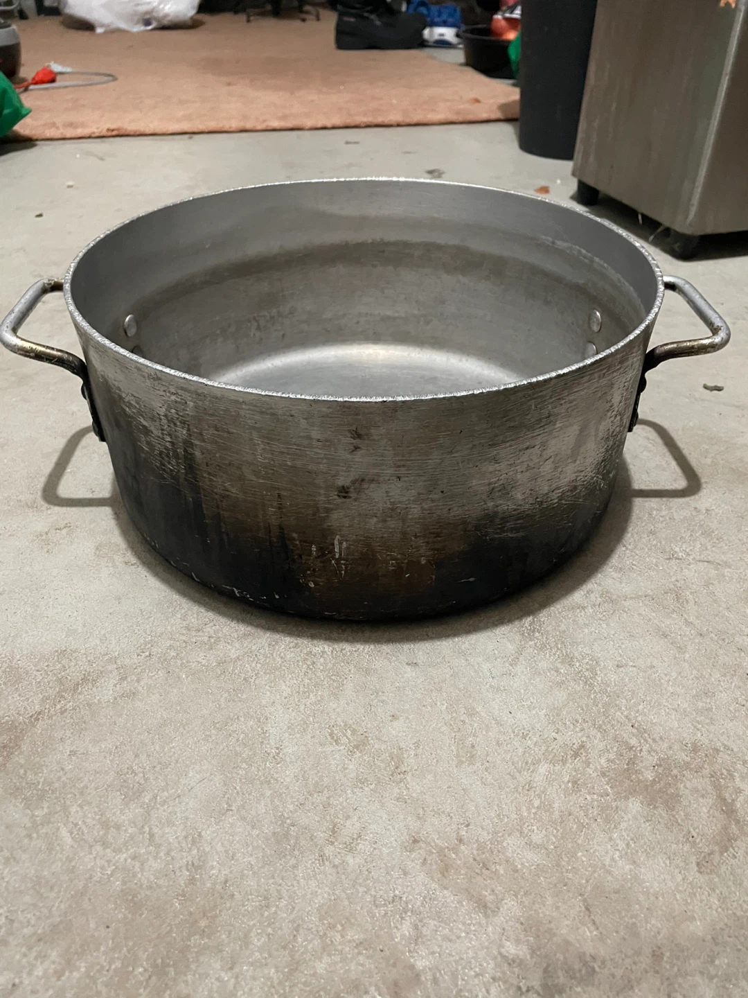 Large Aluminum Stock Pot