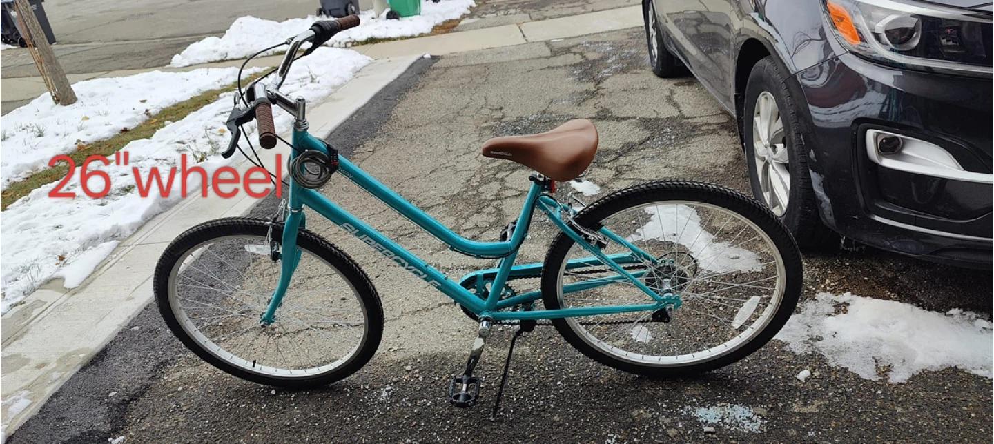 Supercycle 26" Wheel Teal Bicycle