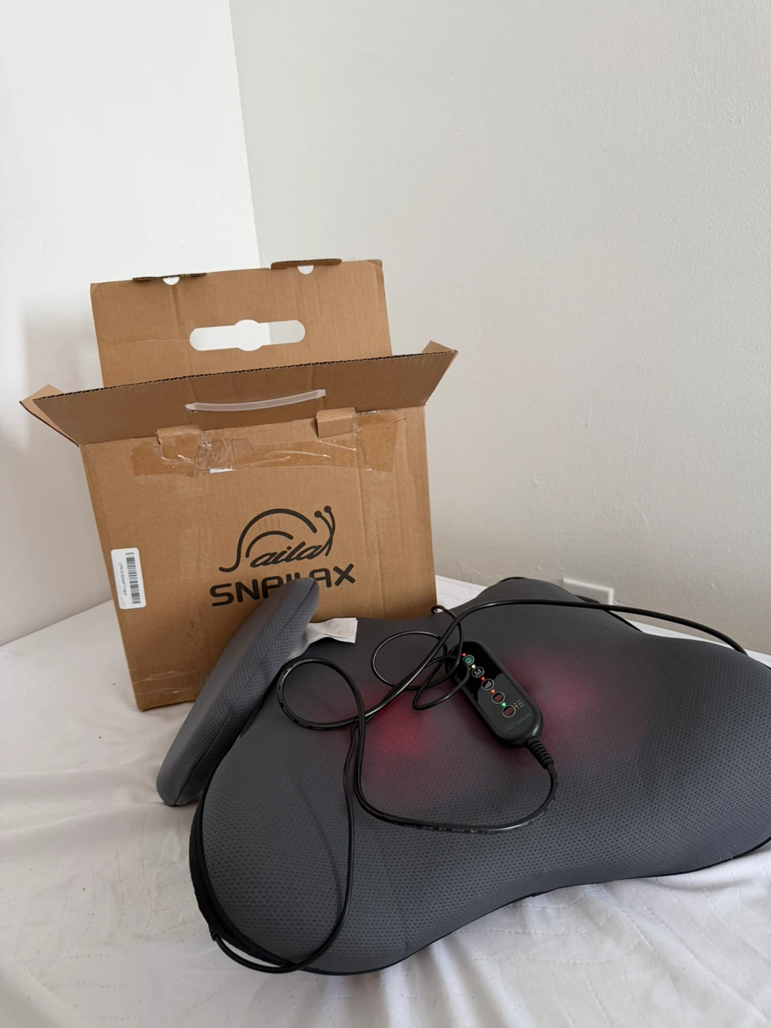 Snailax Shiatsu Massage Pillow with Heat