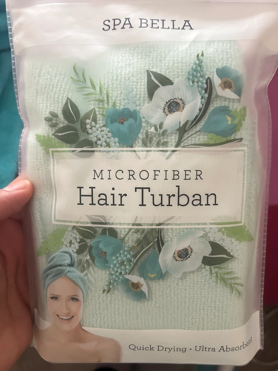 SPA BELLA Microfiber Hair Turban - New in Package!