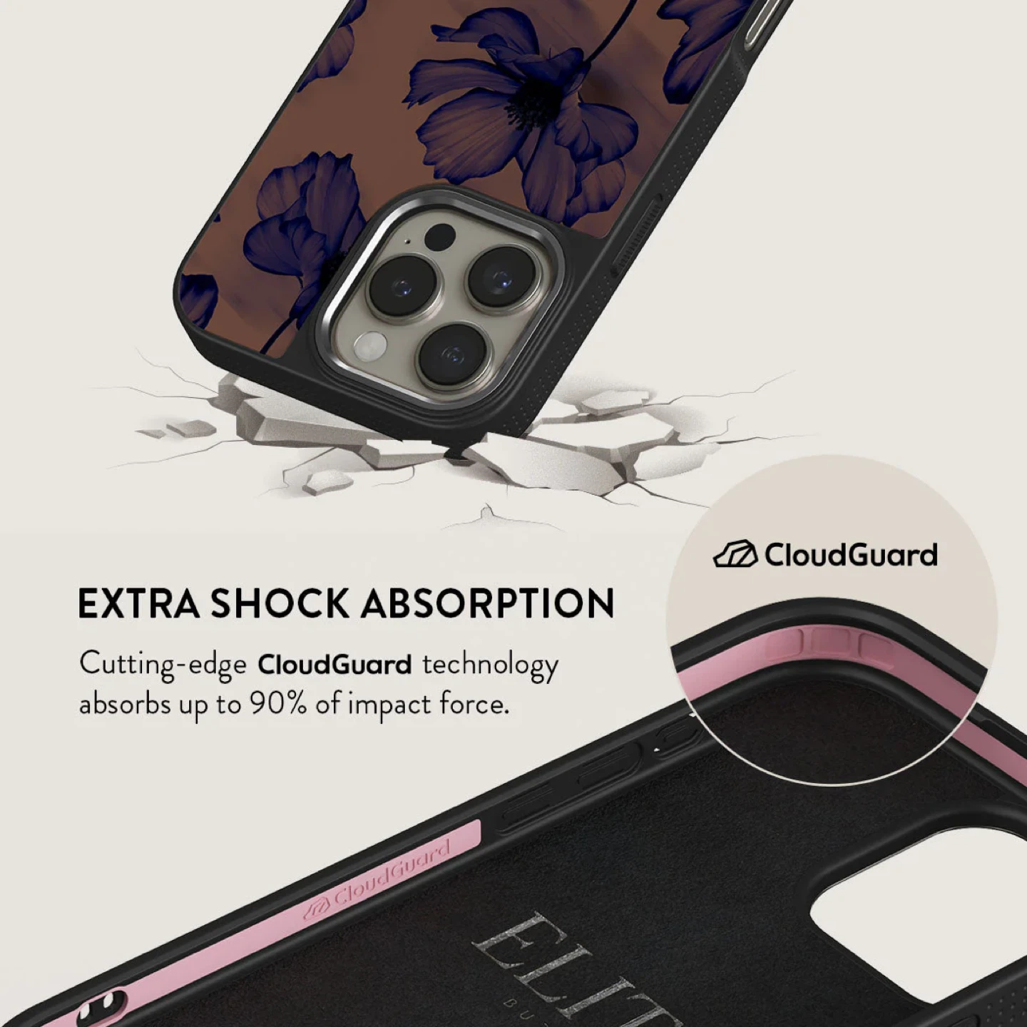 Burga "Velvet Night" iPhone 16 Pro Protective Case - photo 3
