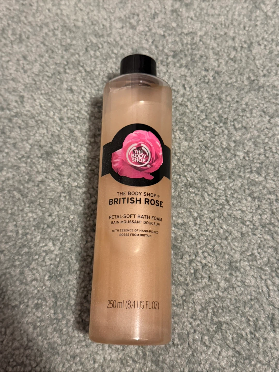 NEW The Body Shop British Rose Bath Foam
