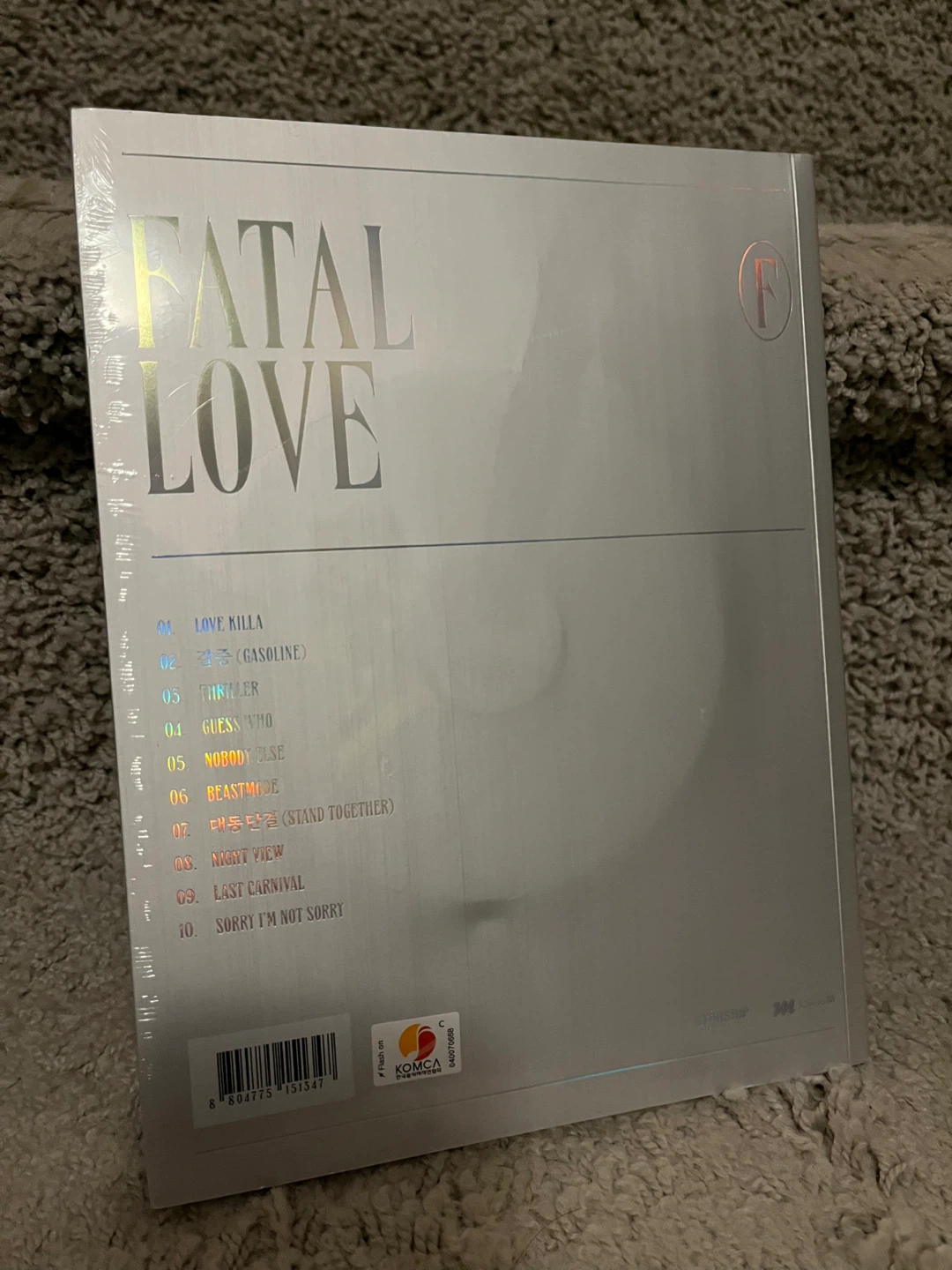 MONSTA X Fatal Love Album (New) - photo 2
