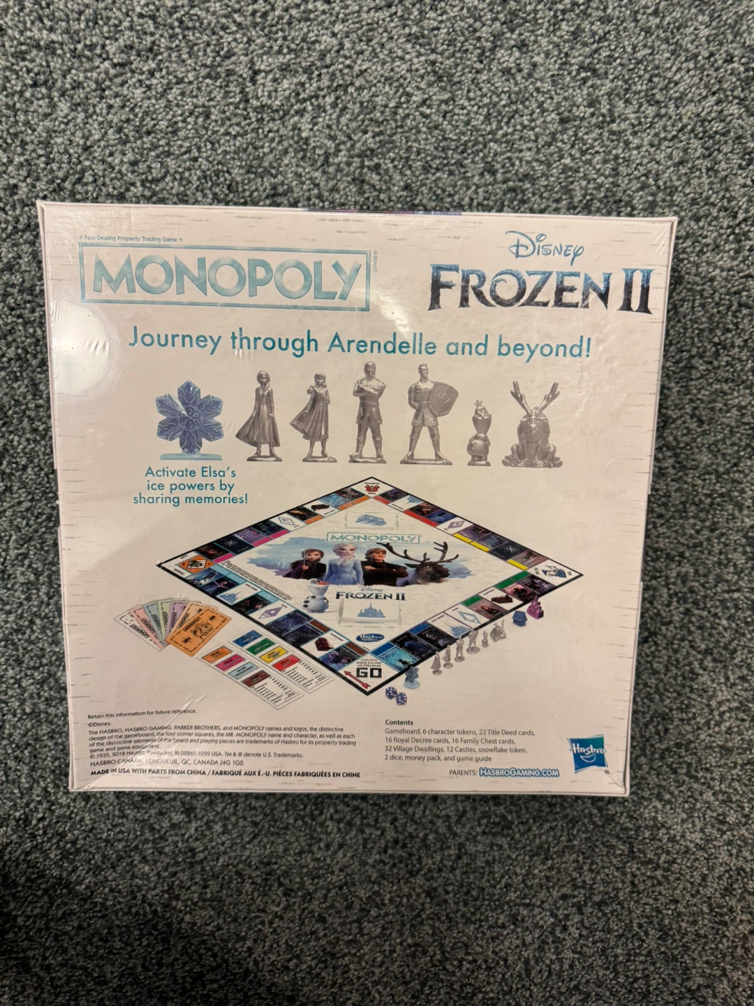 New Monopoly Disney Frozen II Board Game - photo 3