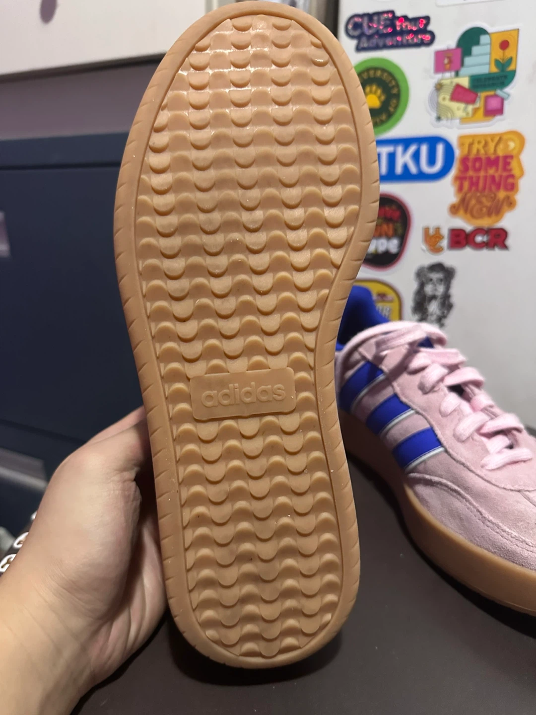 Adidas Barreda Pink Royal Blue Size US 9 - photo 2