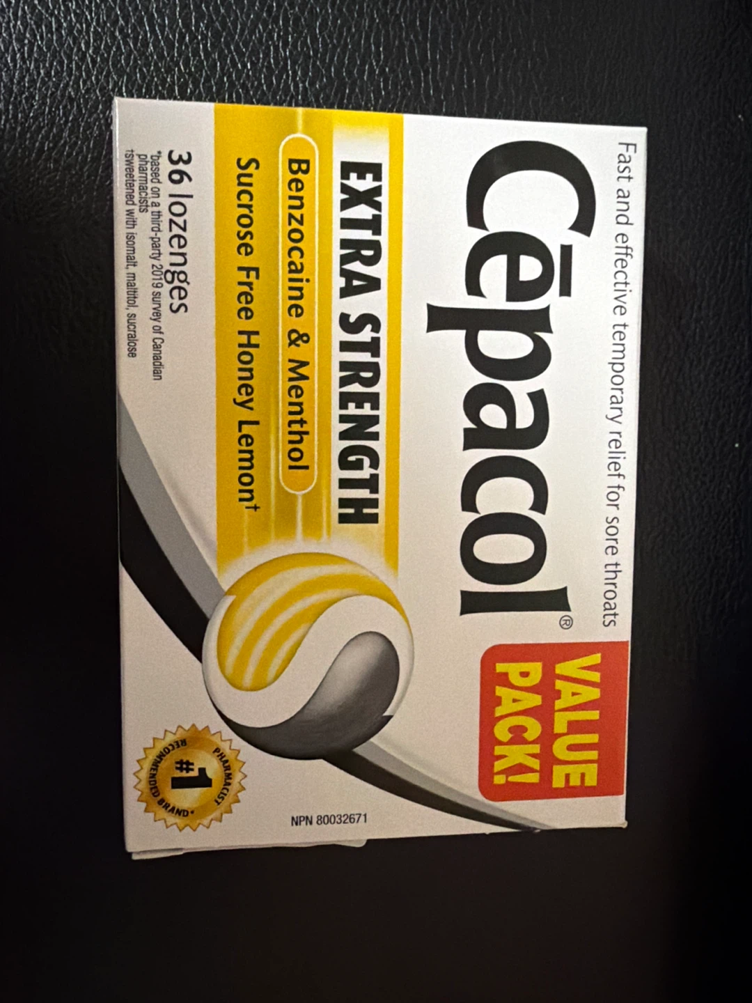 Cepacol Extra Strength Lozenges - Honey Lemon