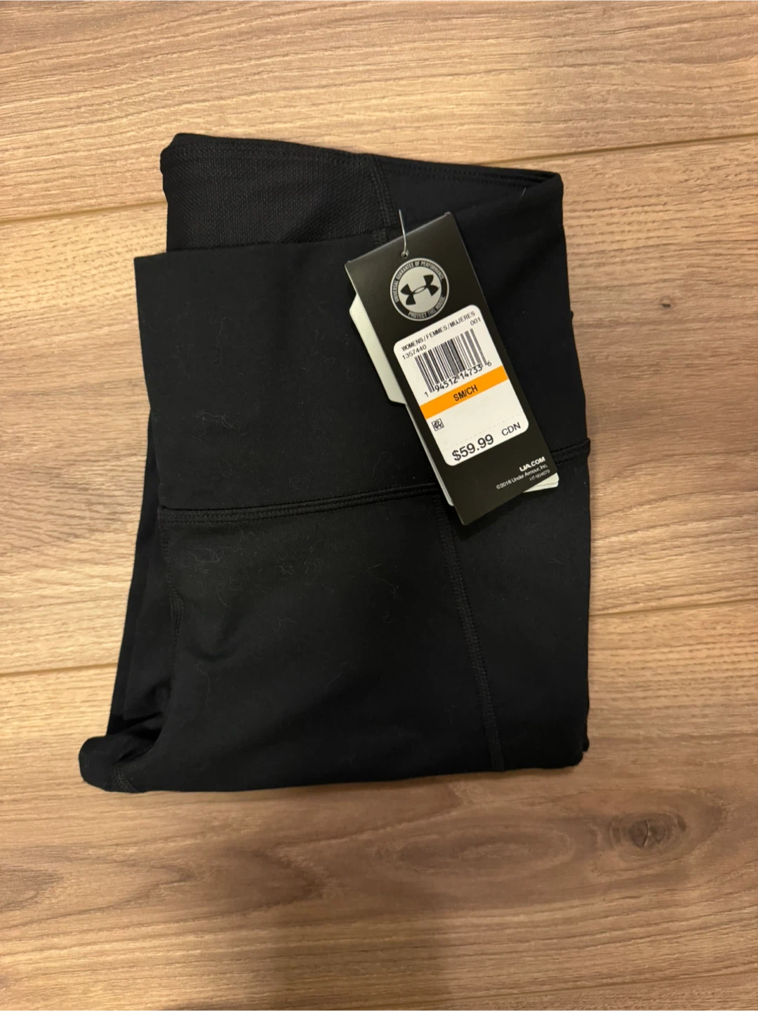 Under Armour Women’s HeatGear Black Leggings - Small