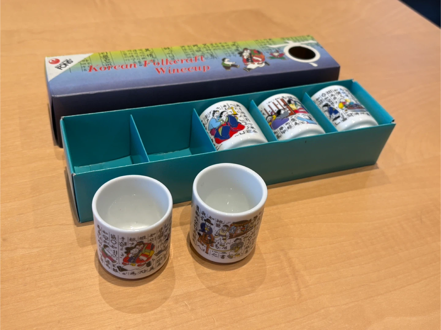 FONS Korean Folkcraft Winecup Set