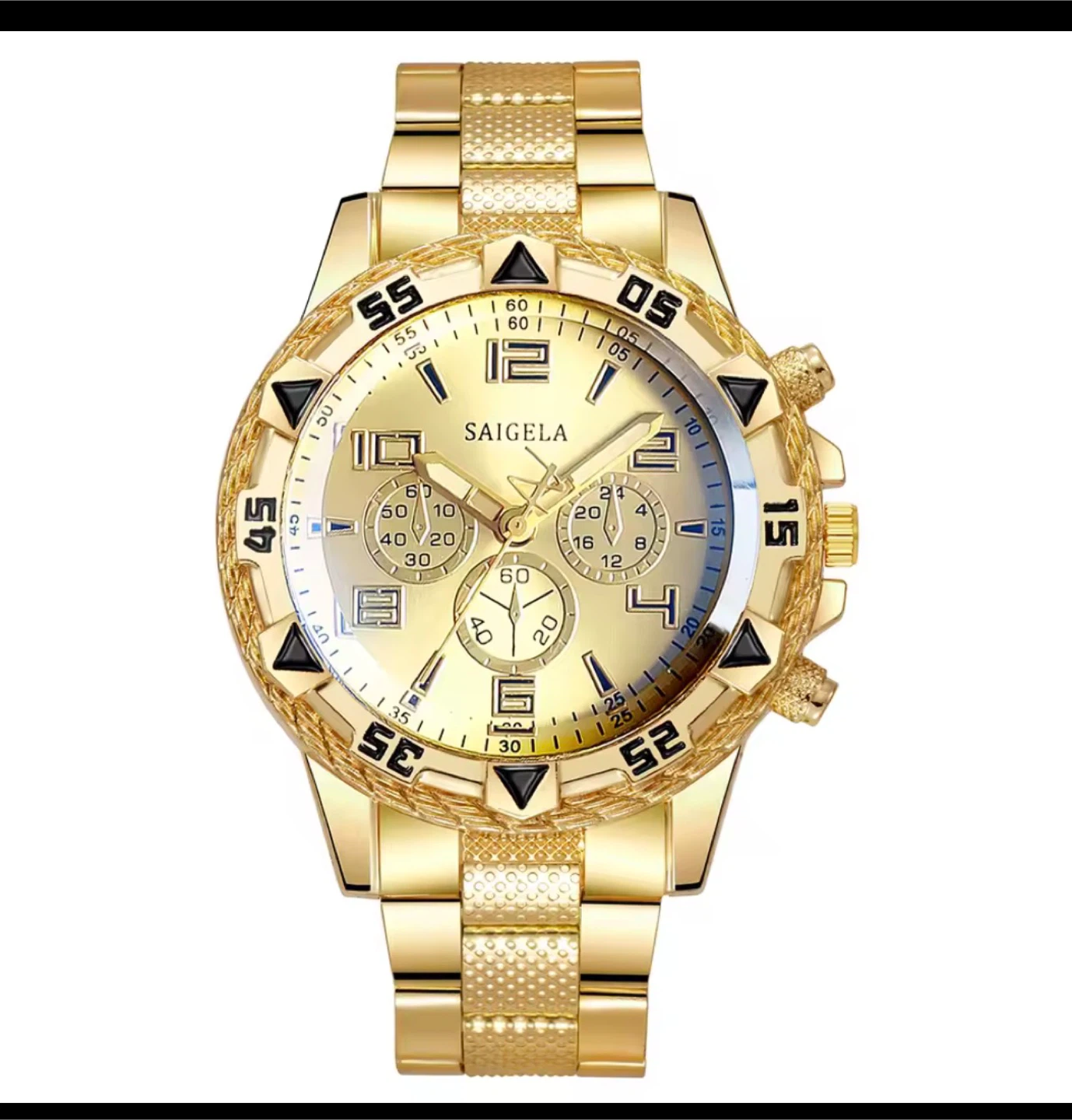 Saigela Gold Men's Watch - photo 3