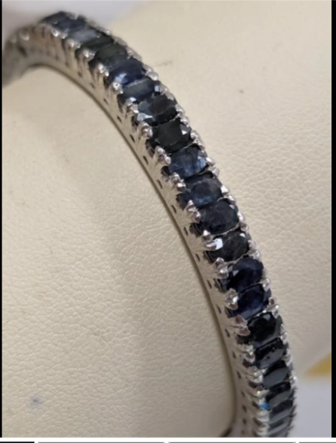 Blue Sapphire Bracelet/Bangle - photo 2