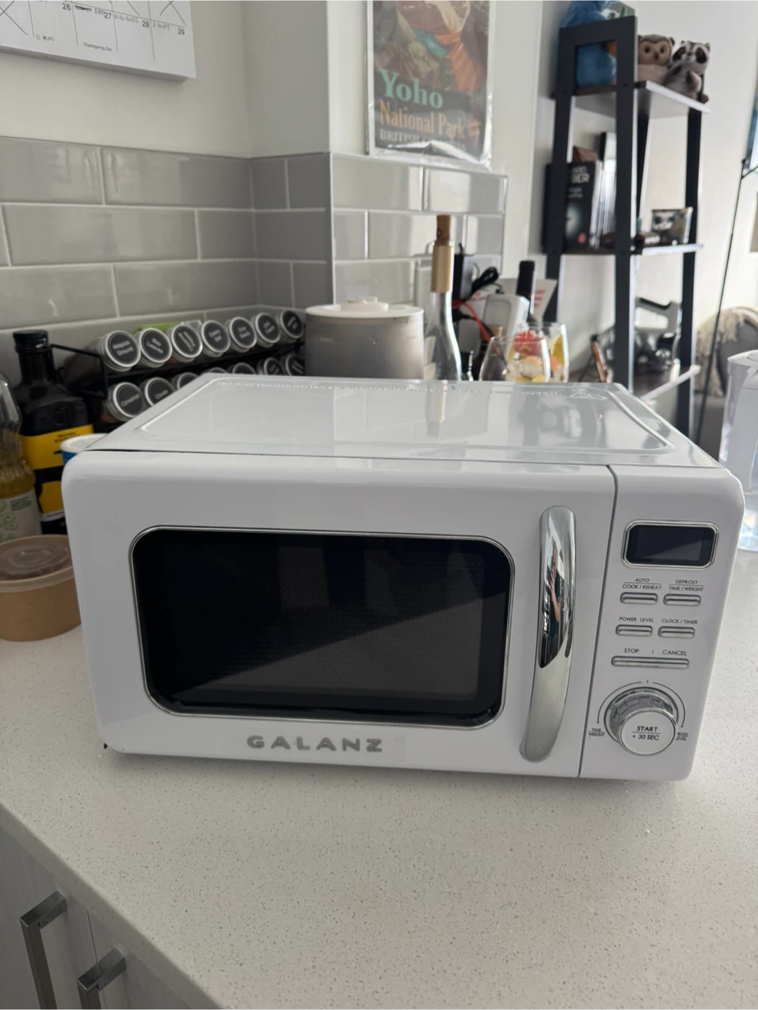 Galanz Retro Microwave Oven - White