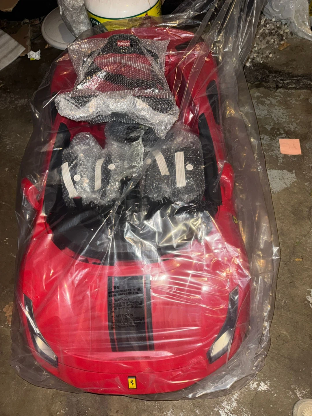New Ferrari 488 Pista Spider Ride-On Car - photo 2