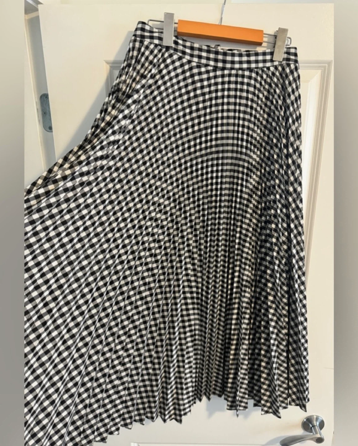 Skylar + Madison Gingham Pleated Skirt - Size M - photo 2