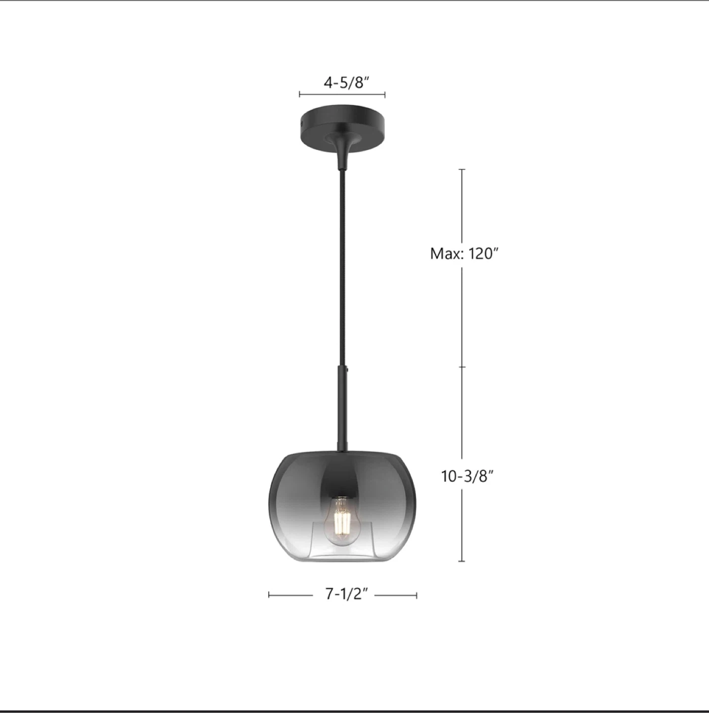 Kuzco Lighting Samar 1 Pendant Light