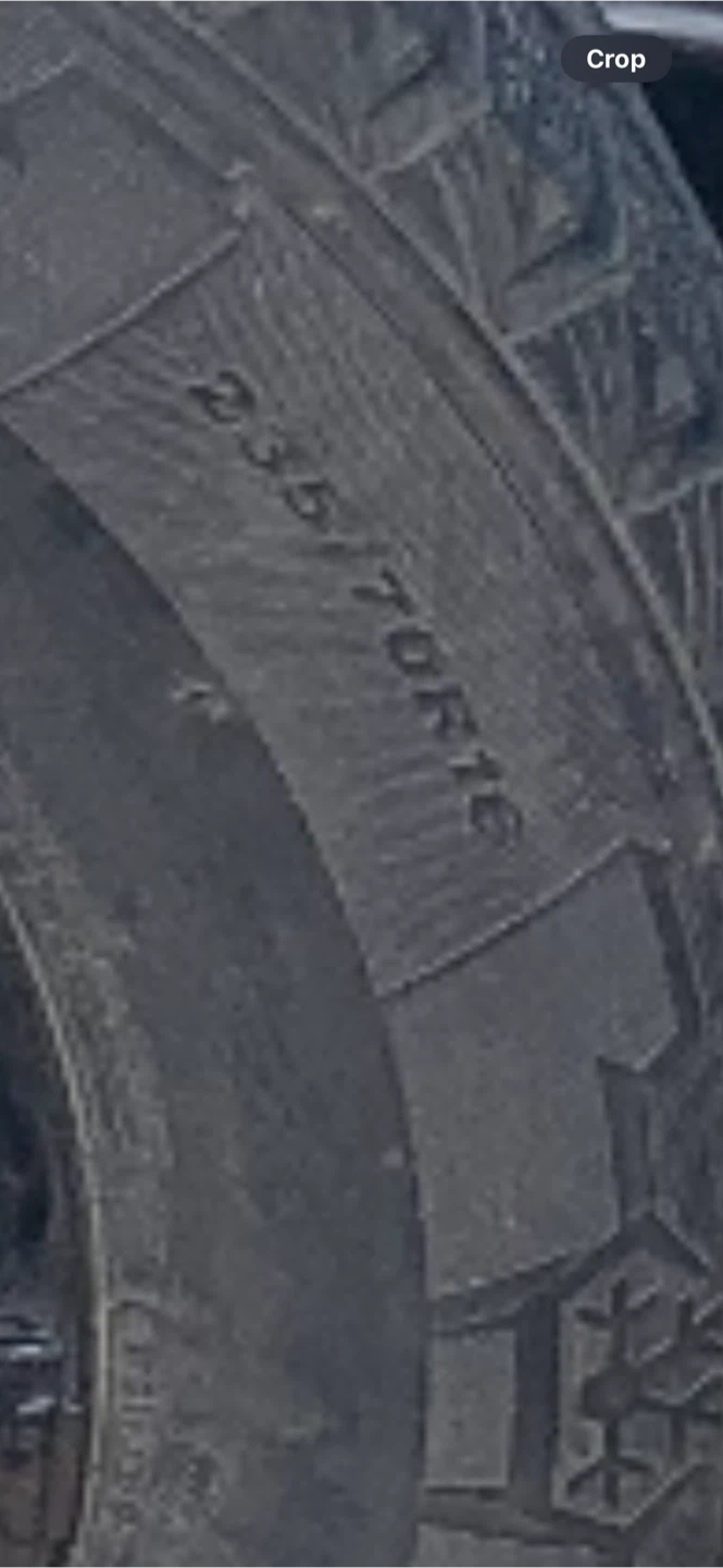 WeatherMaster Arctic SUV 235/70R16 Winter Tires - photo 2