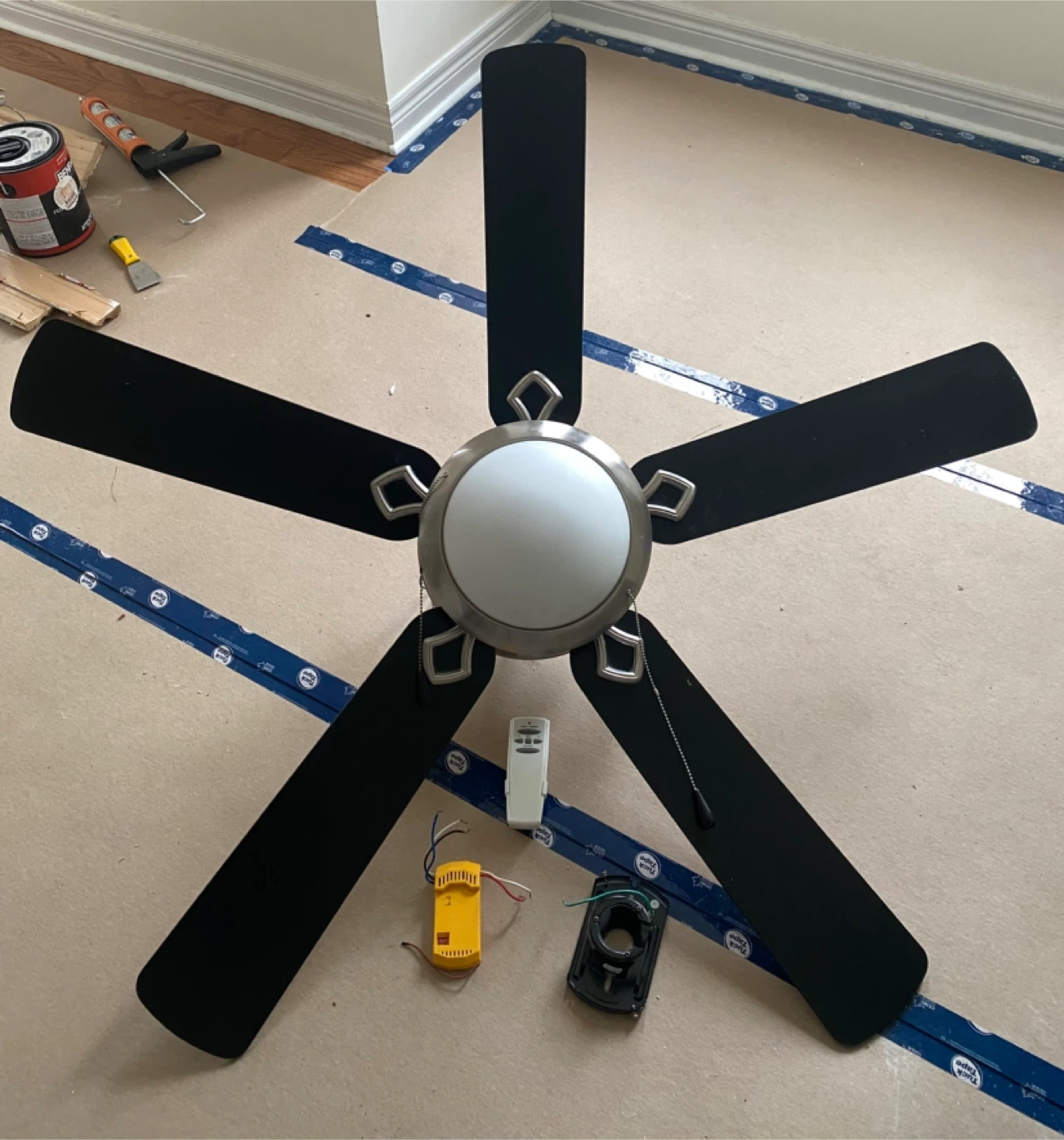 1 Light Ceiling Fan