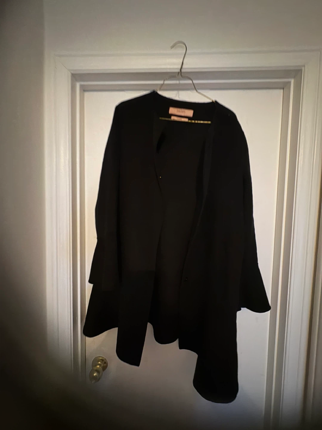 Zara Basic Black Outerwear Jacket