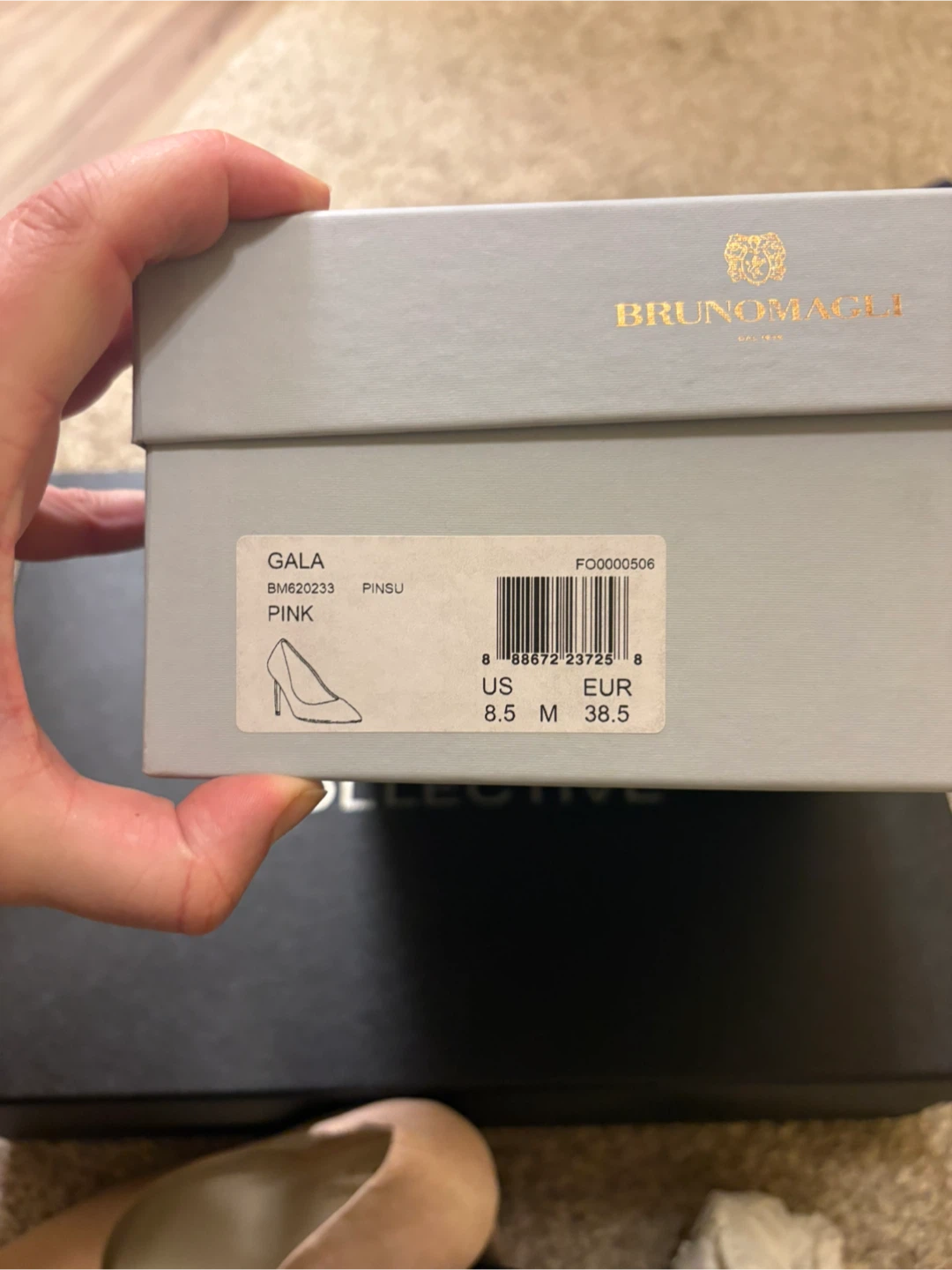 Bruno Magli Gala Pink Heels - Size 8.5 - photo 3