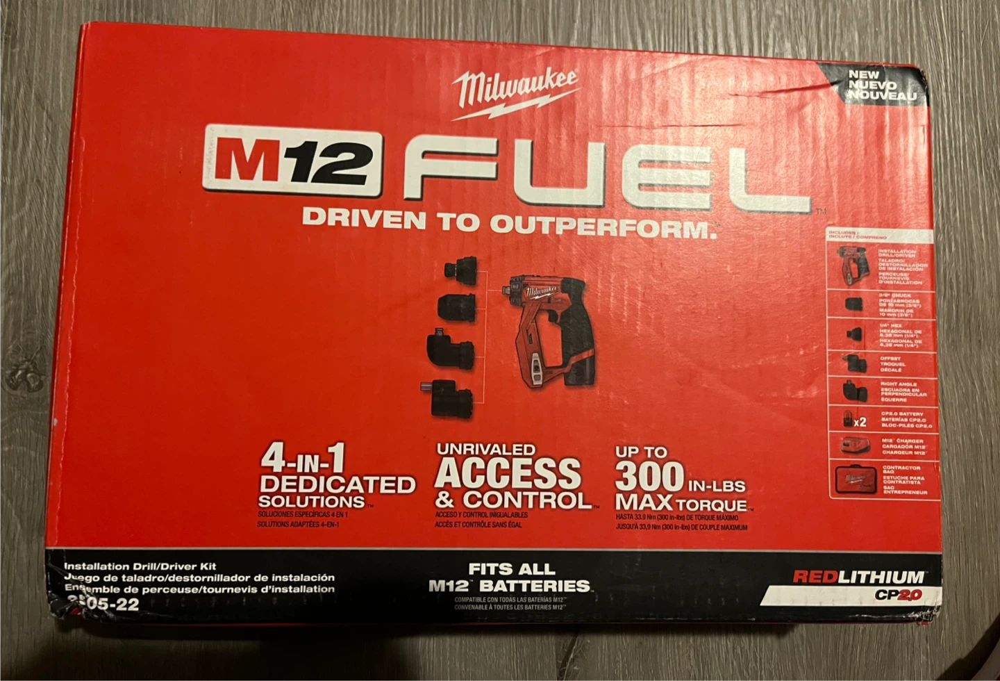 Milwaukee M12 FUEL Installation Drill/Driver Kit