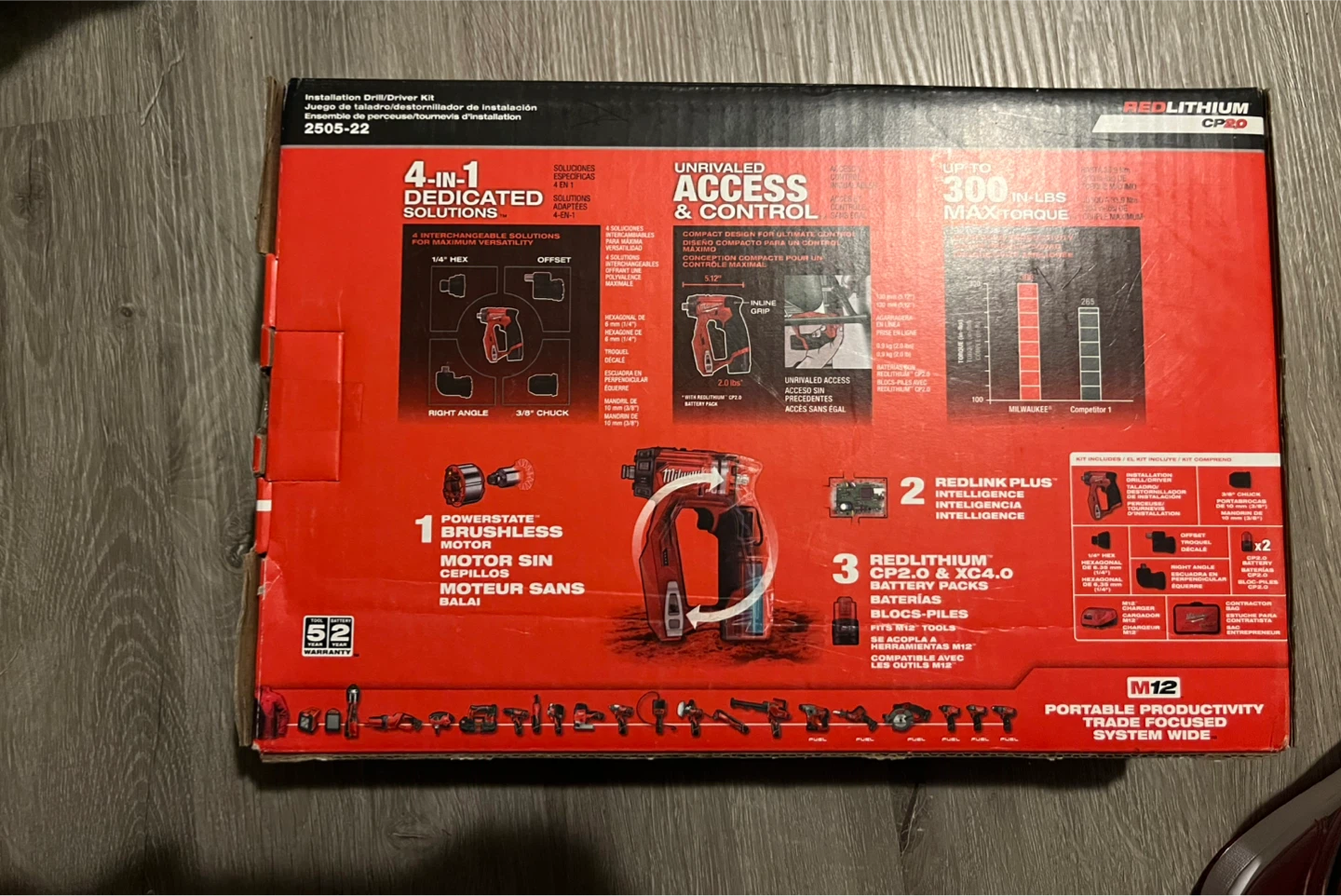 Milwaukee M12 FUEL Installation Drill/Driver Kit - photo 2