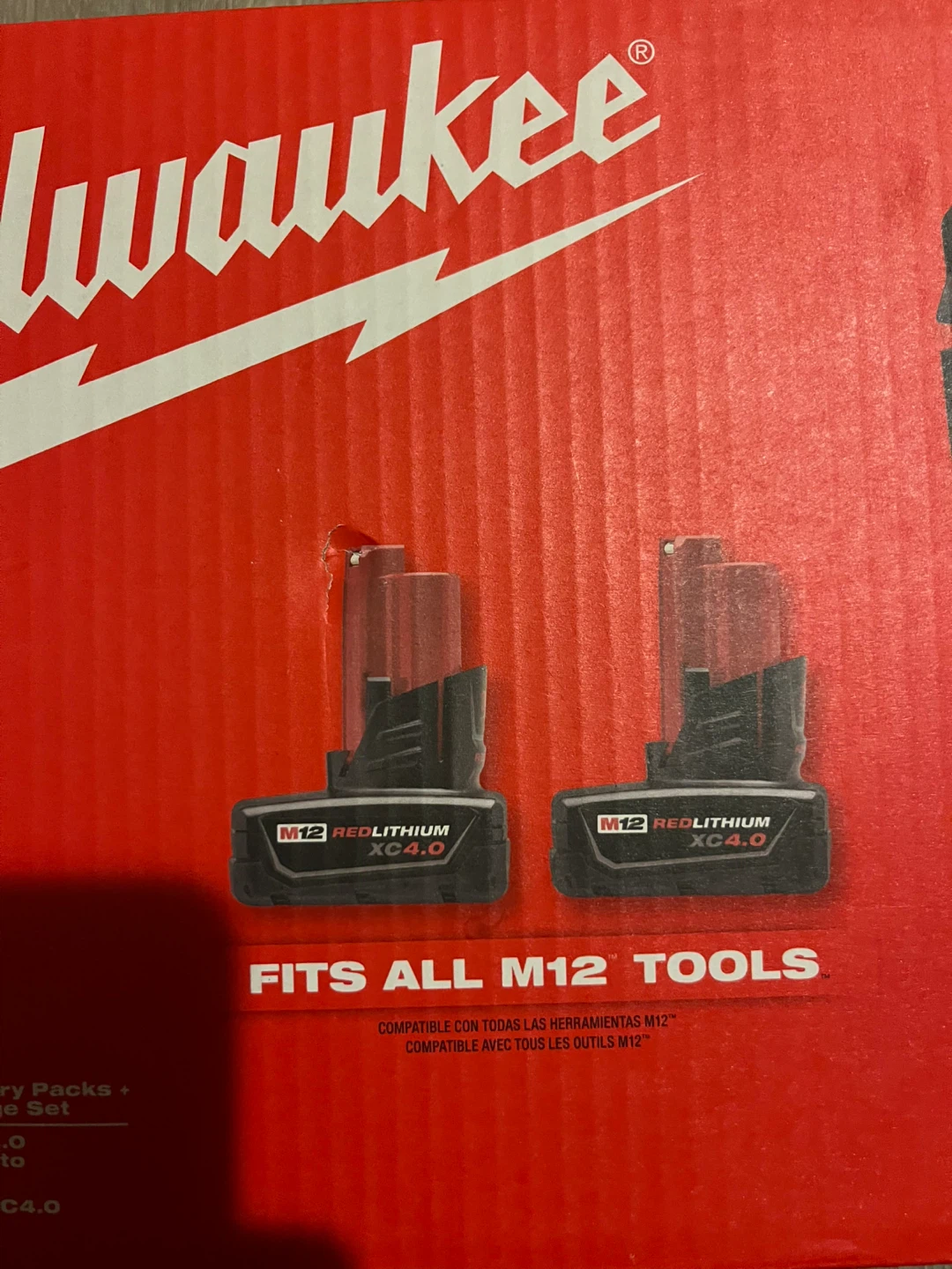 Milwaukee M12 REDLITHIUM XC4.0 Battery Pack - photo 2