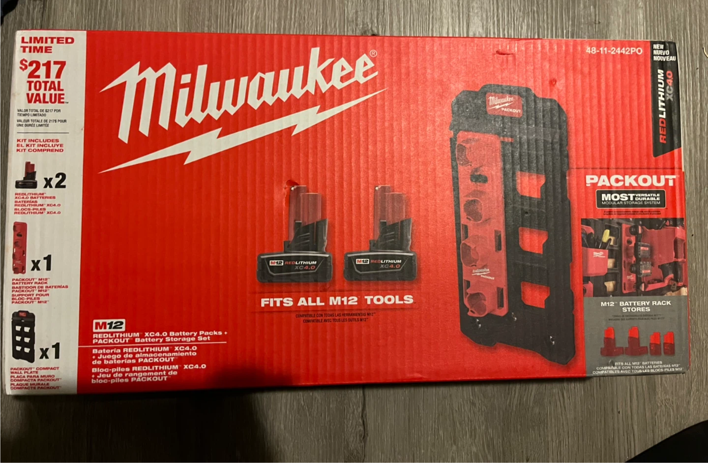 Milwaukee M12 REDLITHIUM XC4.0 Battery Pack