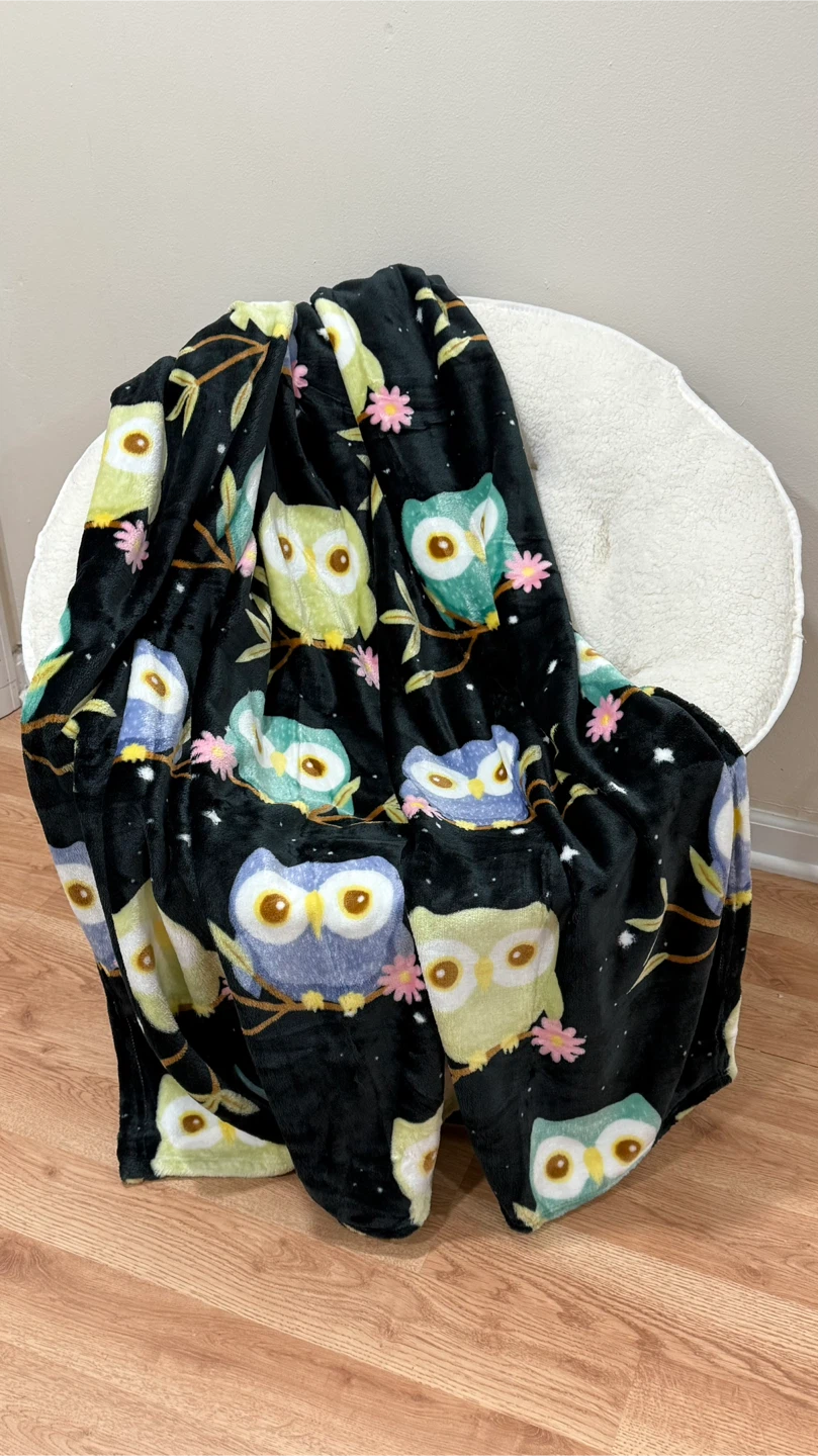Owl Throw Blanket 50x60 - photo 3